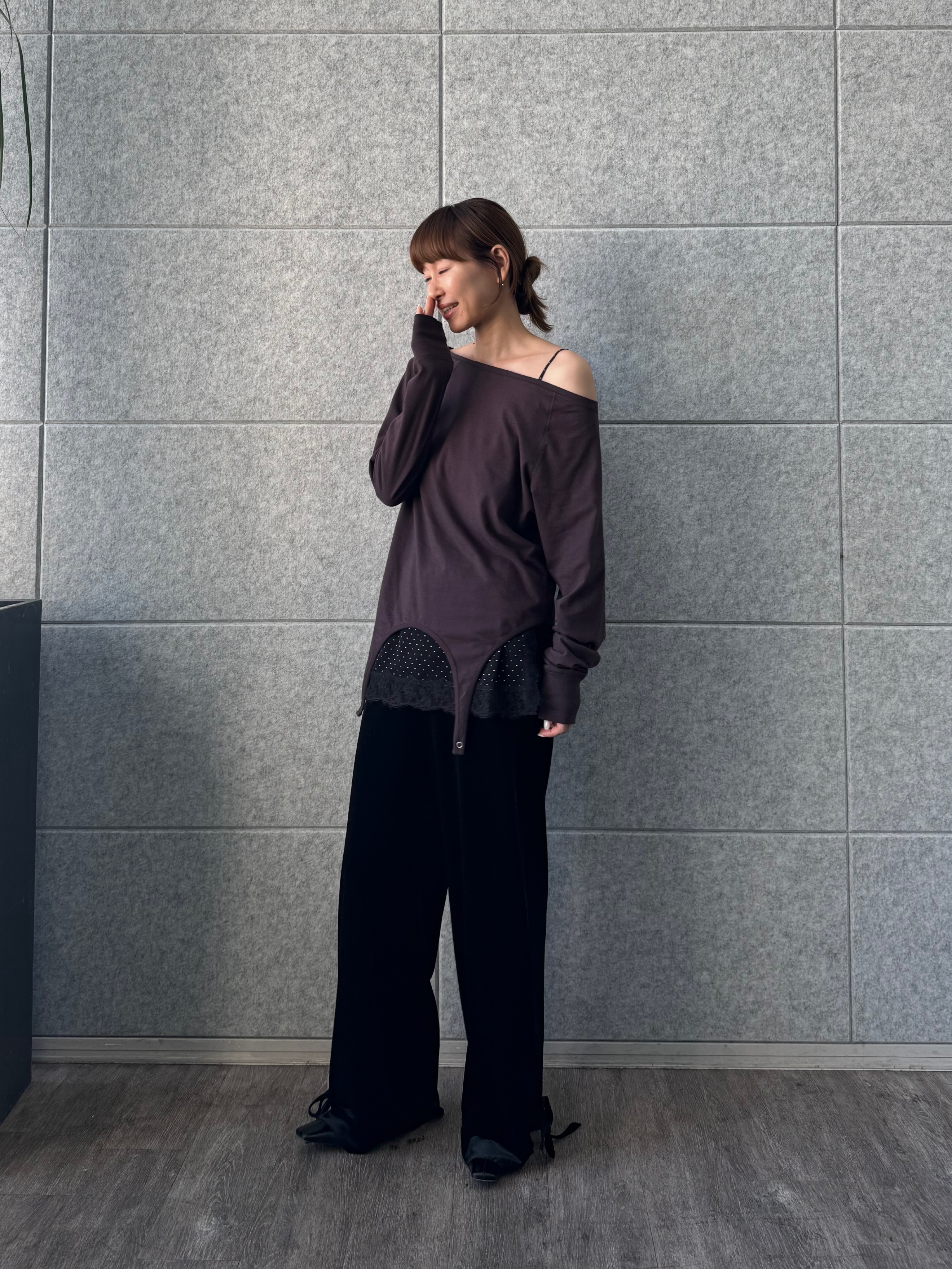 designer yukaさんの「CODE A｜【Re】easy flip tee」を使ったコーディネート