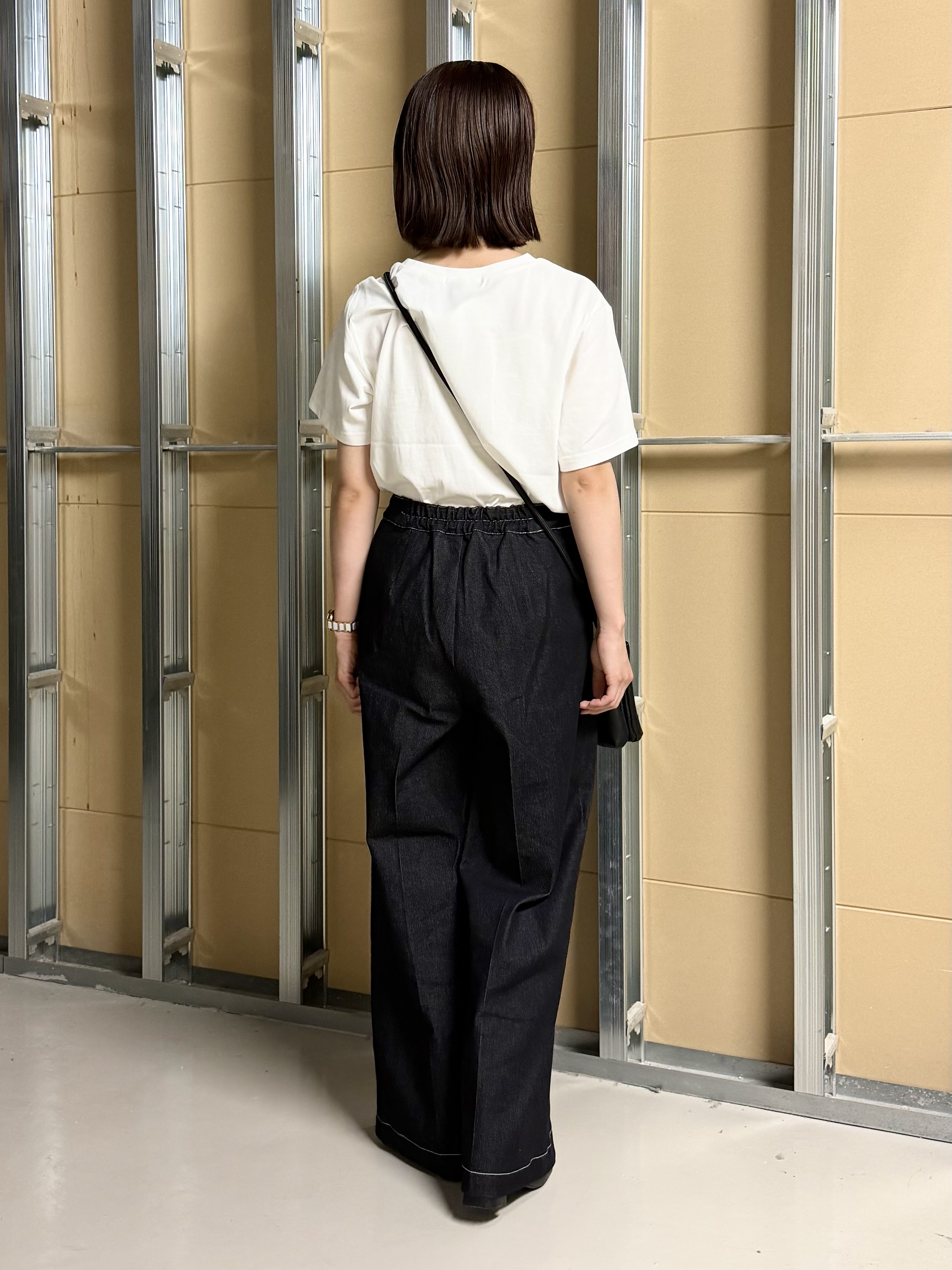 sahoさんの「THE SHOP TK｜【ひんやり/吸水速乾】ロゴレースカバーリングTシャツ」を使ったコーディネート