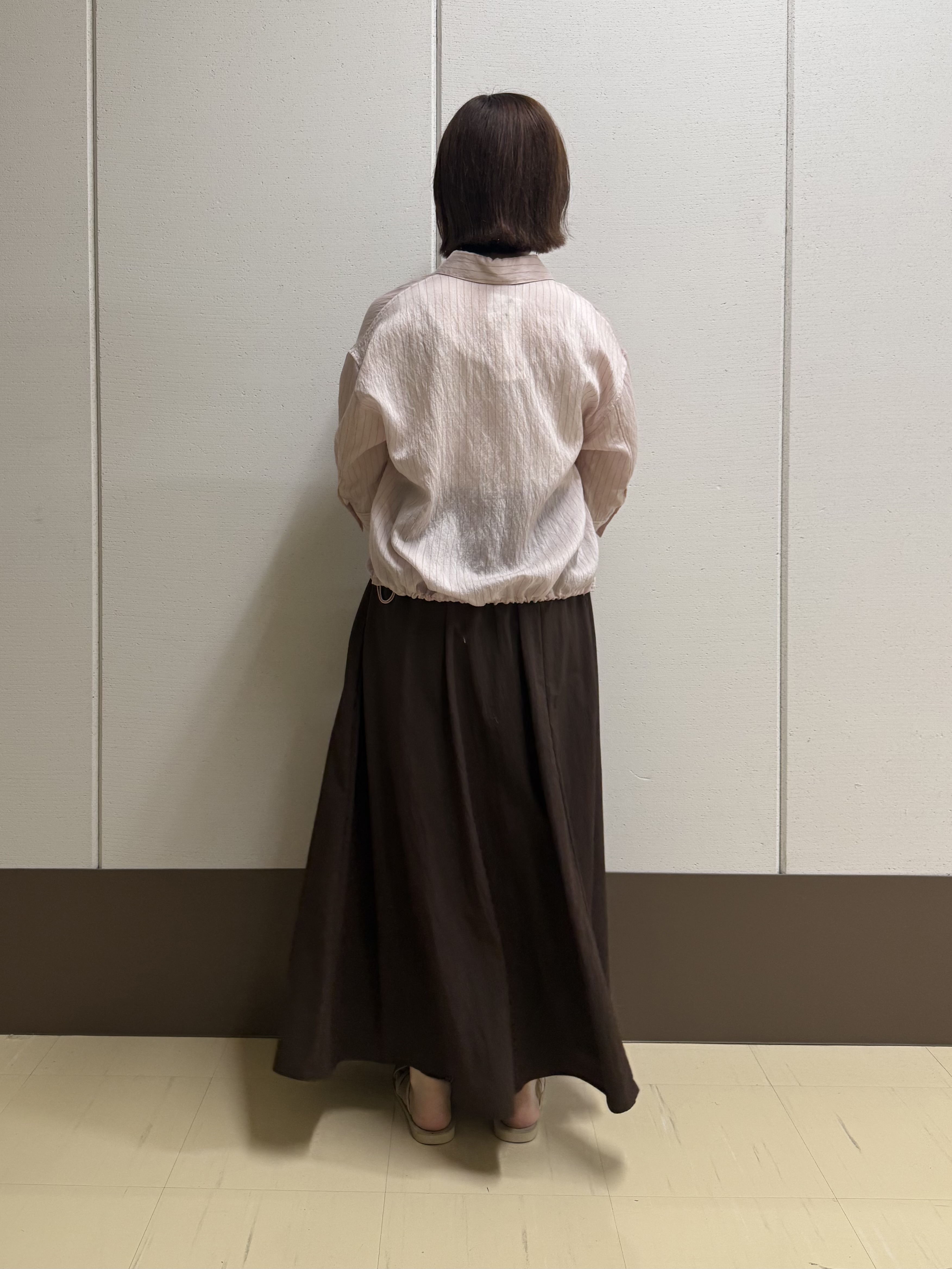 Rikoさんの「INDIVI｜【洗える／前後2WAY】インナータンクトップ」を使ったコーディネート