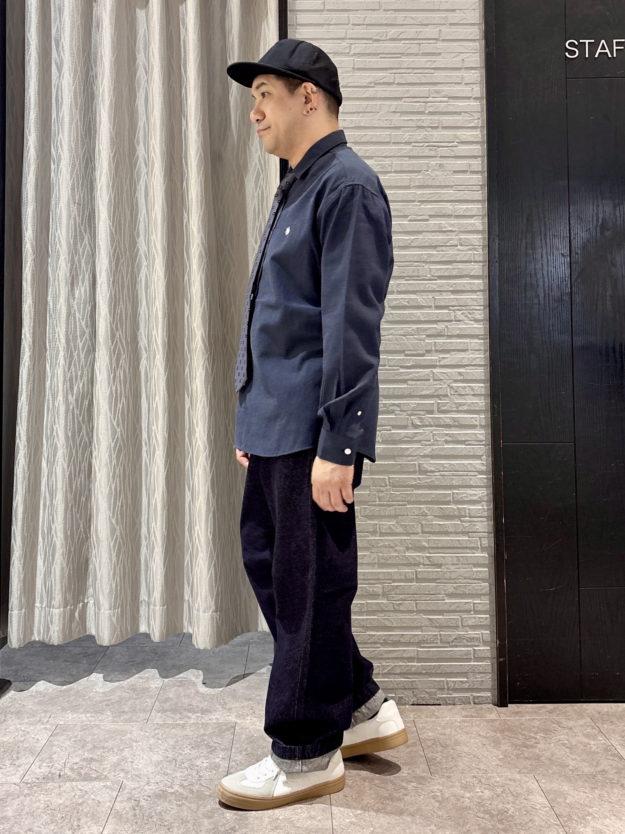 Pーyamaさんの「THE SHOP TK｜POLO BCS/アソート長袖シャツ」を使ったコーディネート