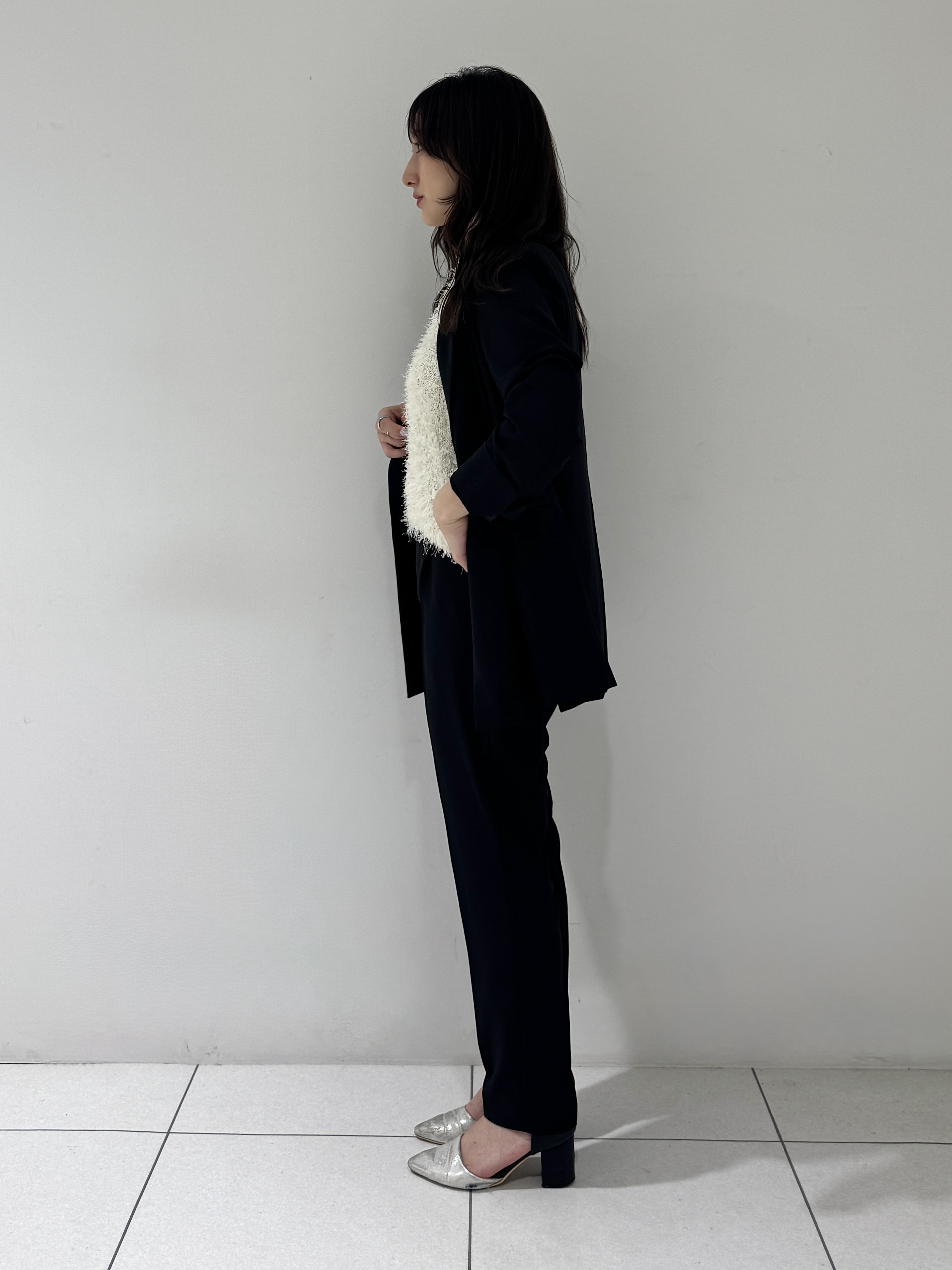 そんさんの「INDIVI｜【接触冷感/UVケア/着る日傘】ダブルジャケット」を使ったコーディネート
