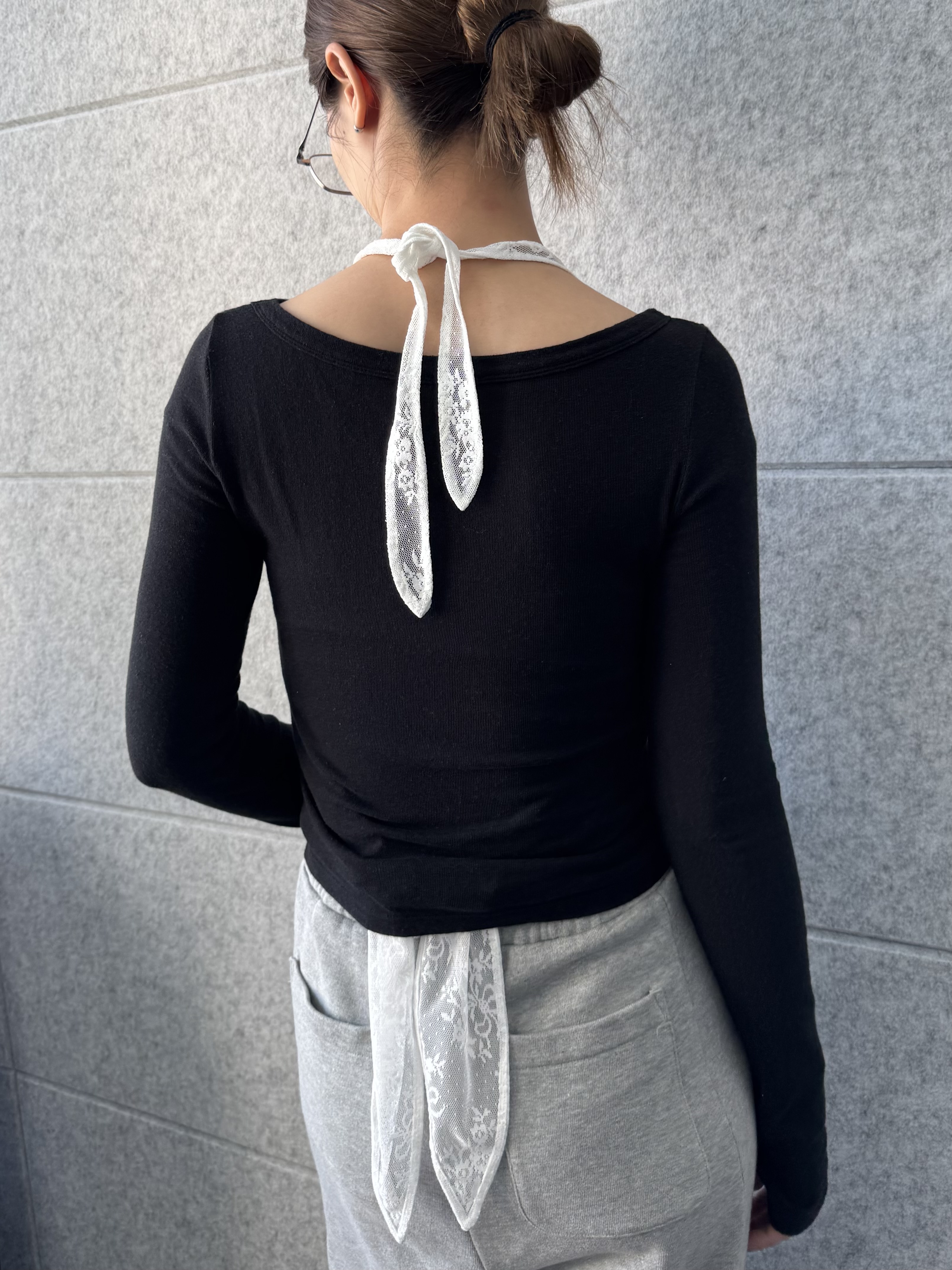 uchi__yamaさんの「CODE A｜【Re】ribbon sweat pants」を使ったコーディネート