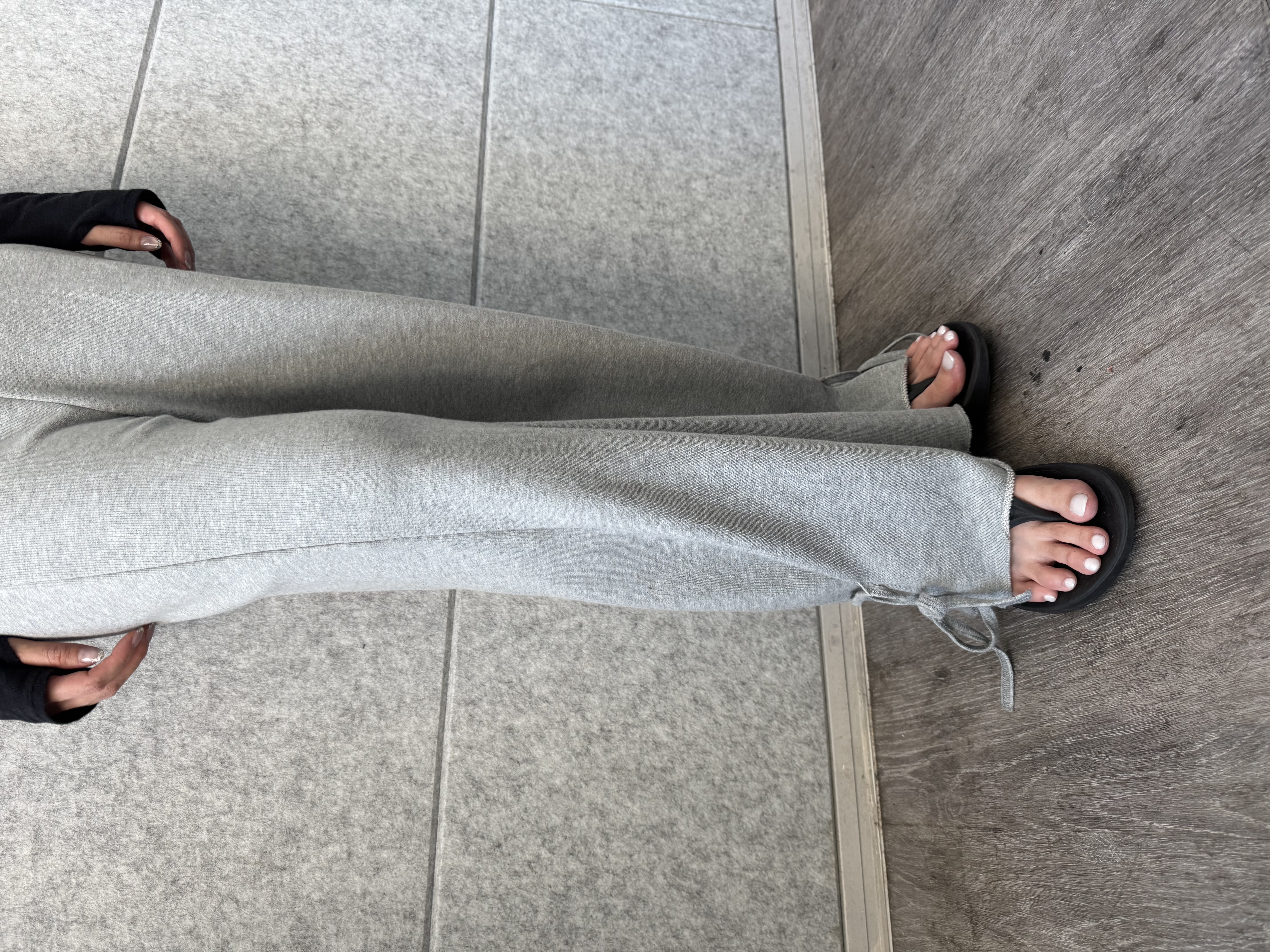 uchi__yamaさんの「CODE A｜【Re】ribbon sweat pants」を使ったコーディネート