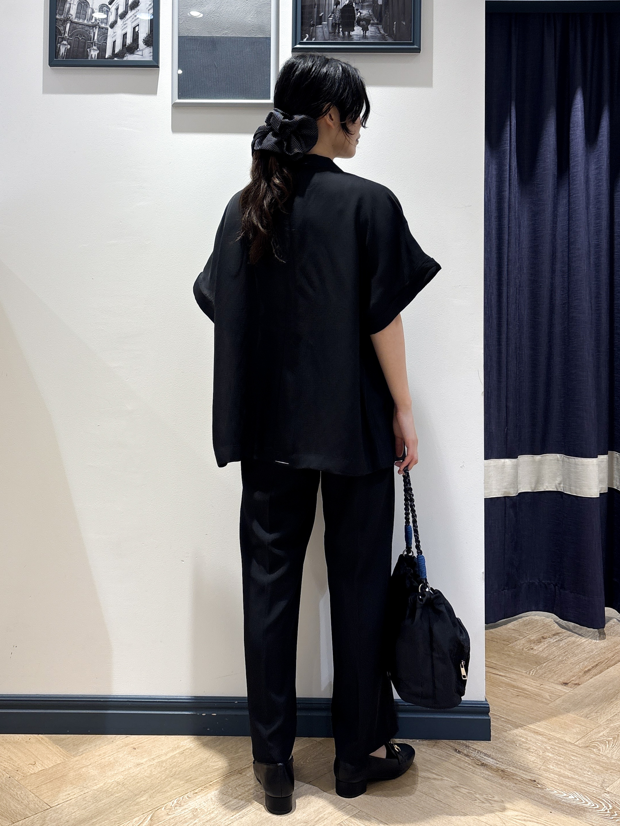 ayakaさんの「grove｜【洗濯機OK・ひんやり/SETUP可】シワになりにくいハーフスリーブジャケット」を使ったコーディネート