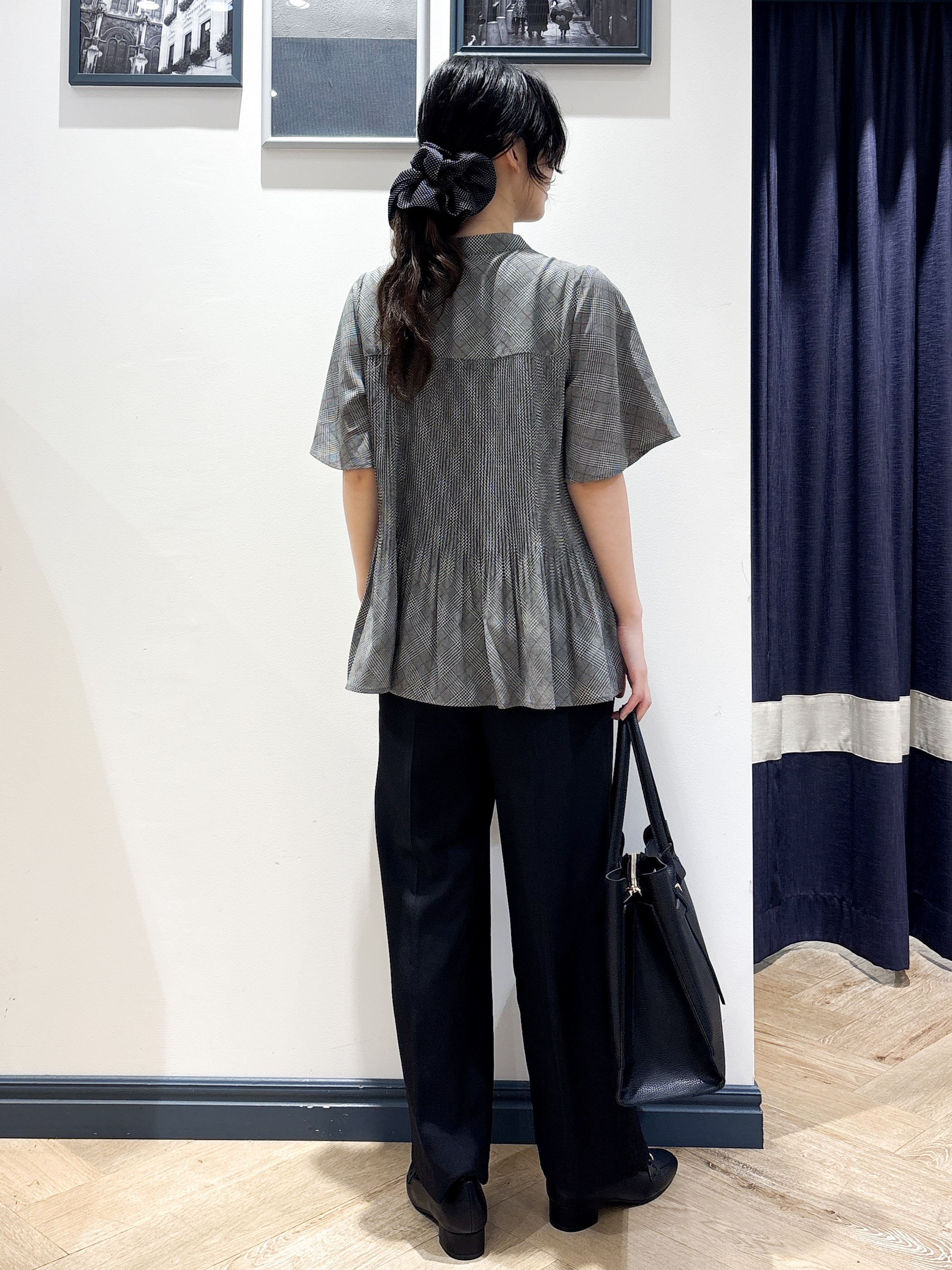 ayakaさんの「grove｜【体系カバー◎】大人フェミニン消しプリーツブラウス」を使ったコーディネート