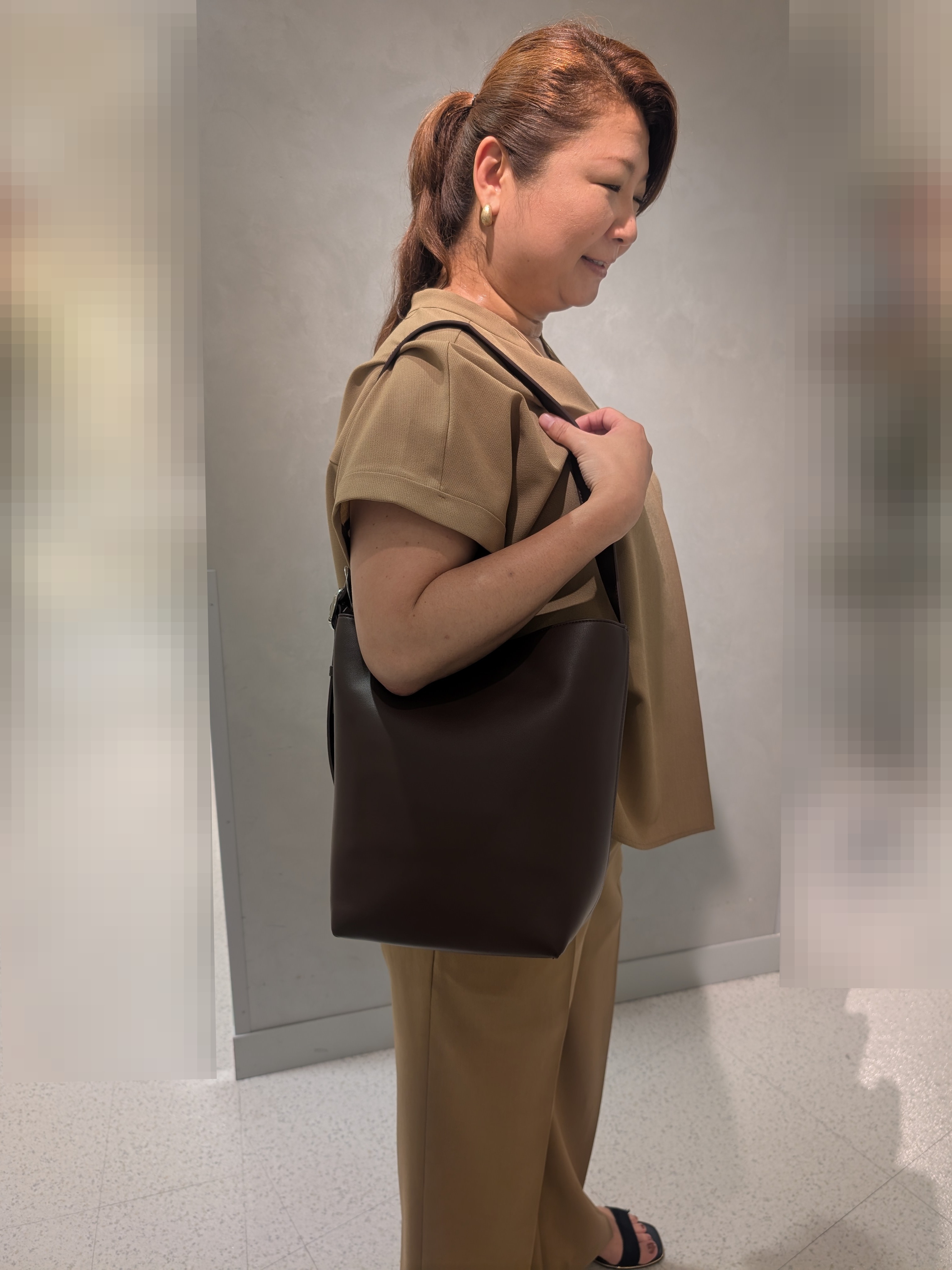 ようこさんの「UNTITLED｜【セットアップ可/UVカット】エアリークールブラウス」を使ったコーディネート