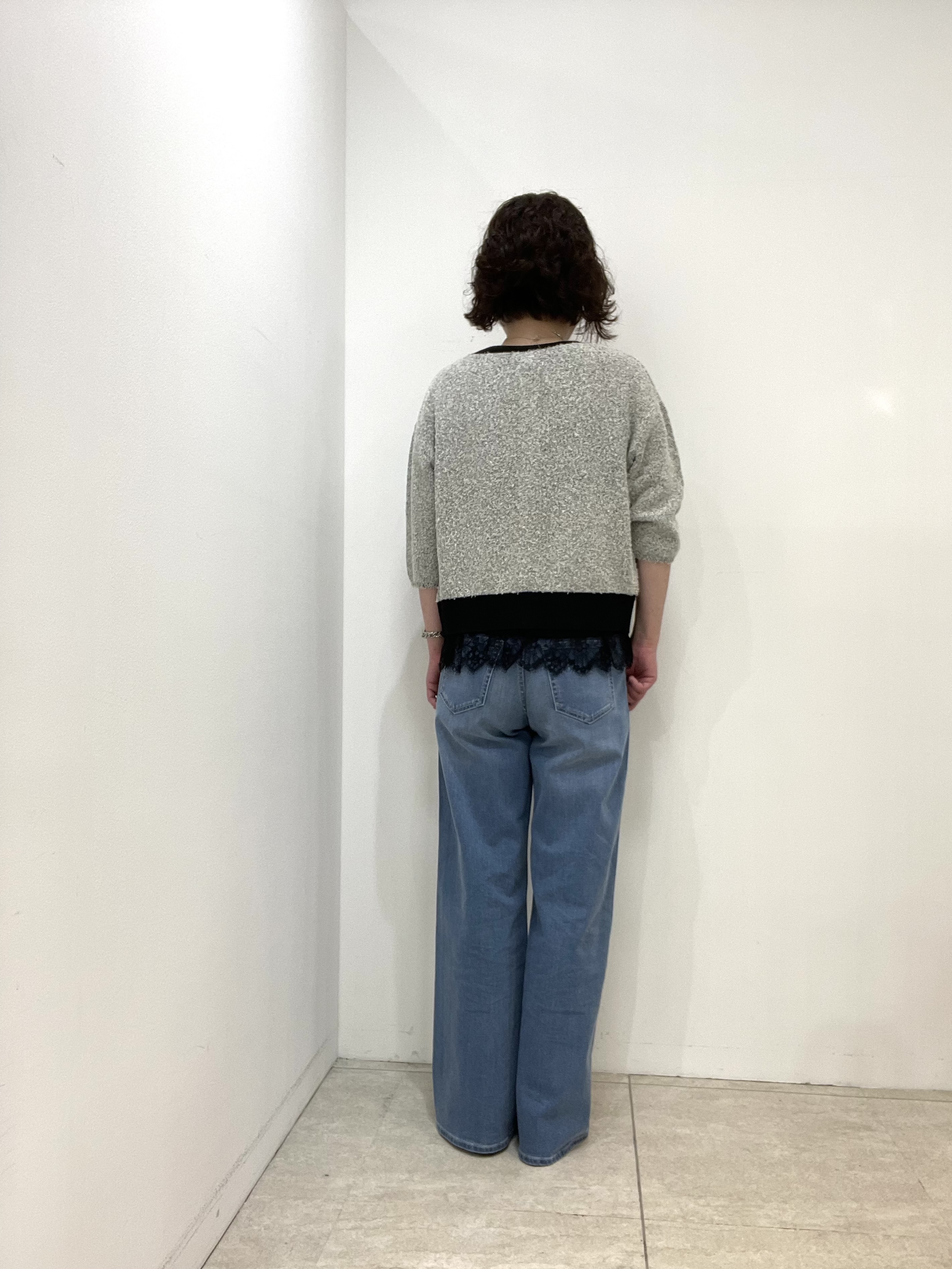 Wachiさんの「UNTITLED｜【ジャケットライク/前後2WAY】コットン混カールプルオーバー」を使ったコーディネート