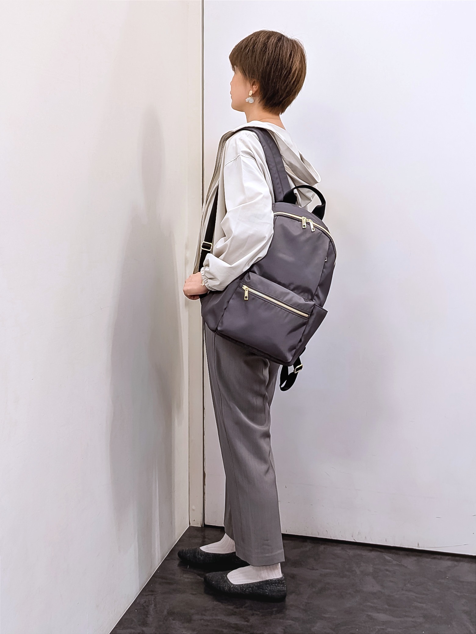 やまちゃんさんの「grove｜【UPF50＋・UV90％カット】多機能パーカー」を使ったコーディネート