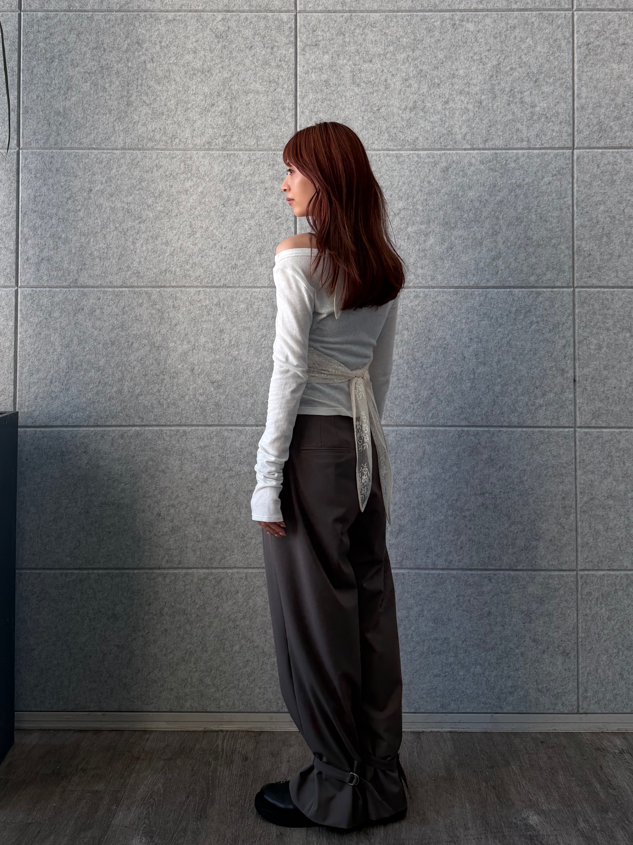 kanamiさんの「CODE A｜bound edge pants」を使ったコーディネート