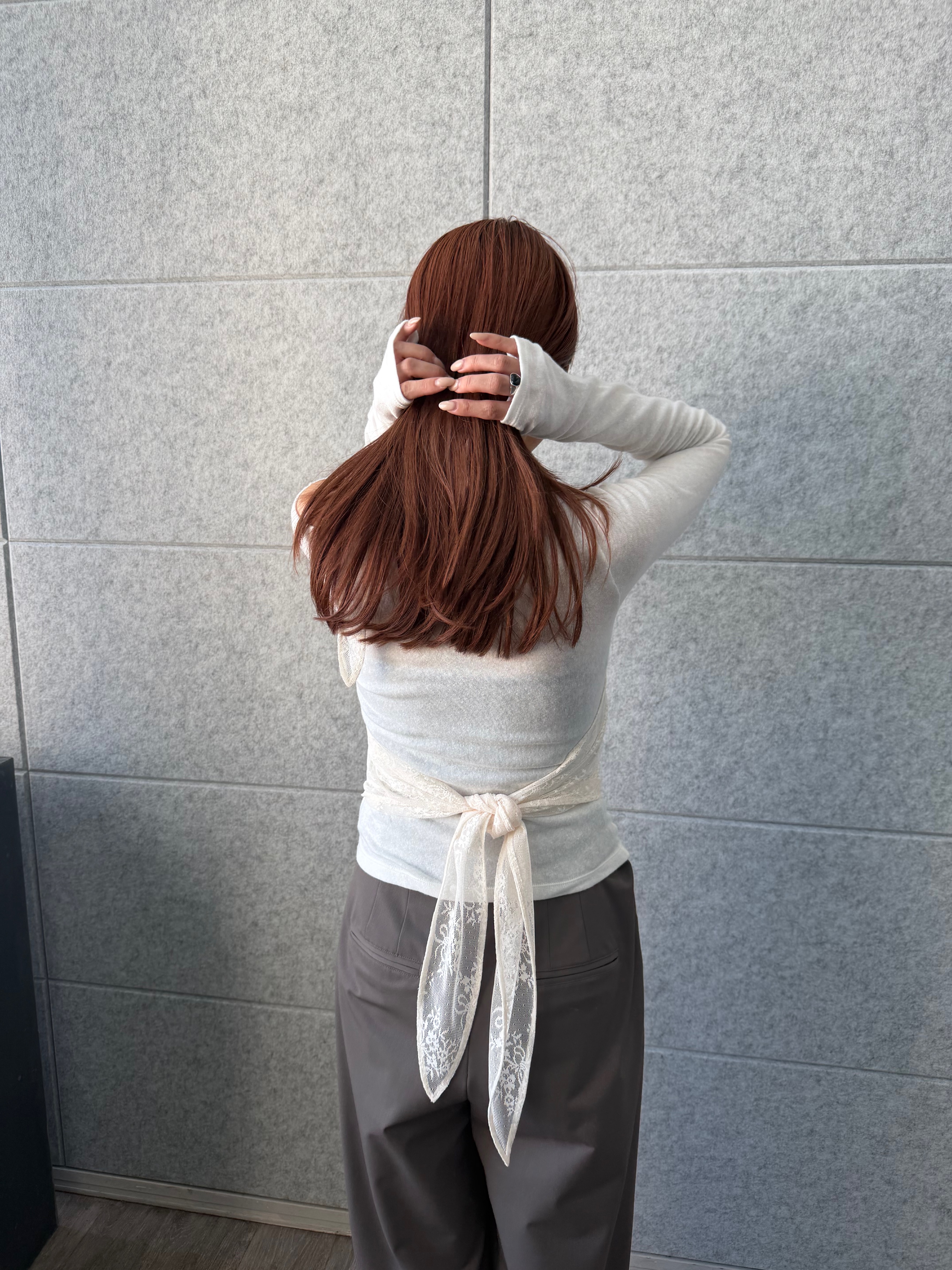 kanamiさんの「CODE A｜bound edge pants」を使ったコーディネート