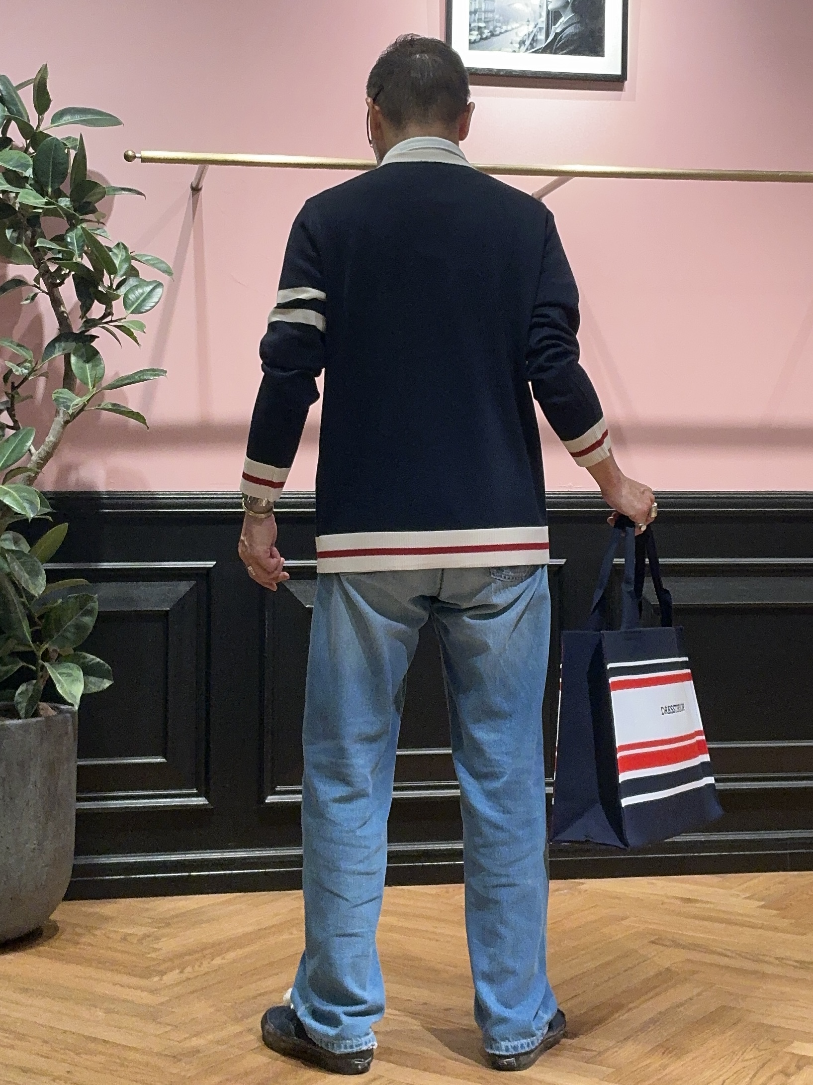 torigoeさんの「DRESSTERIOR｜【ウォッシャブル】ファインメリノVネックニット」を使ったコーディネート