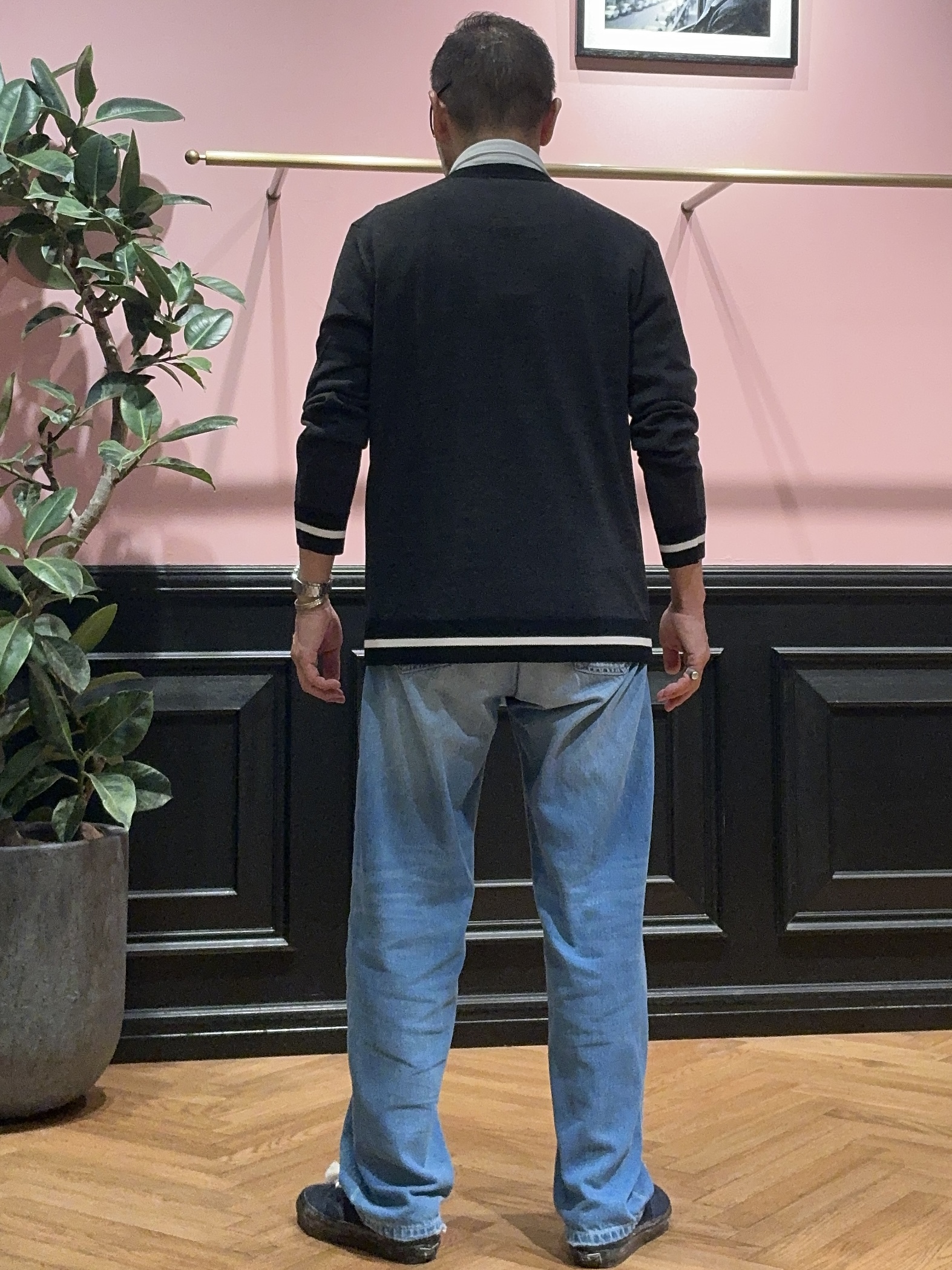 torigoeさんの「DRESSTERIOR｜【ウォッシャブル】ファインメリノVネックニット」を使ったコーディネート
