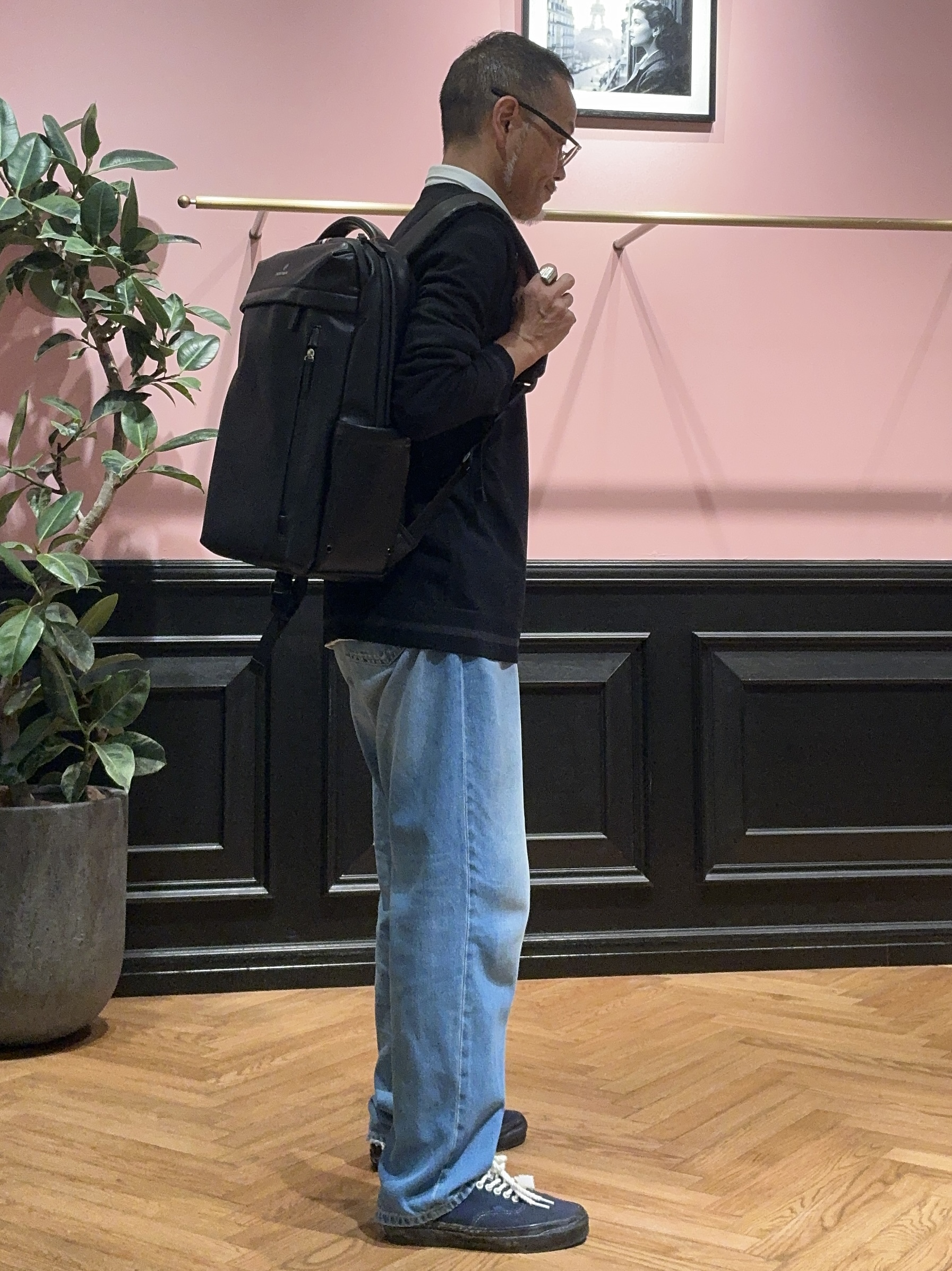 torigoeさんの「DRESSTERIOR｜【ウォッシャブル】ファインメリノVネックニット」を使ったコーディネート