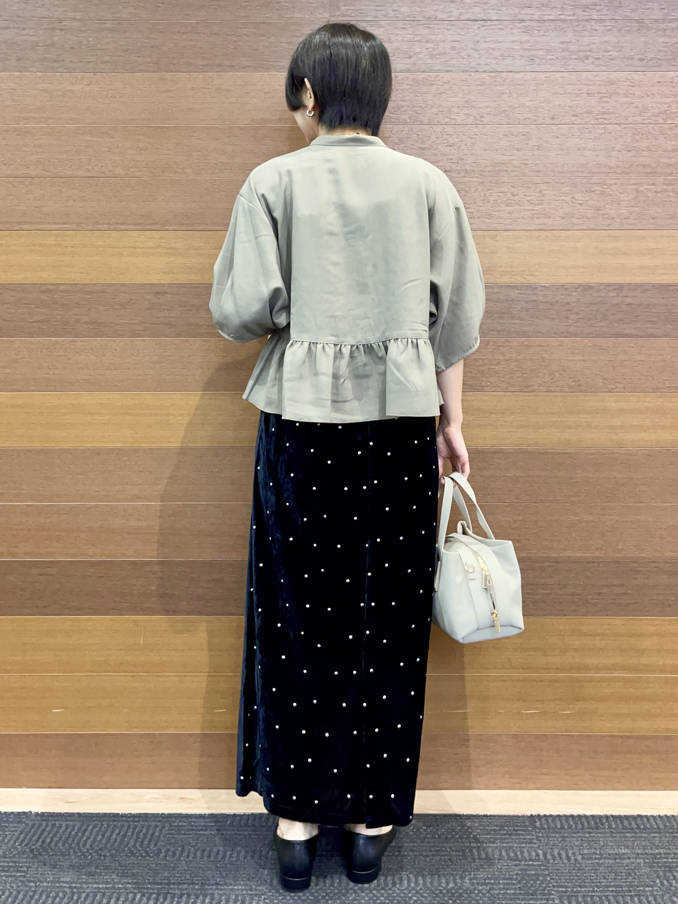 umiさんの「OPAQUE.CLIP｜前後2WAYキャミビスチェ【洗濯機OK】」を使ったコーディネート