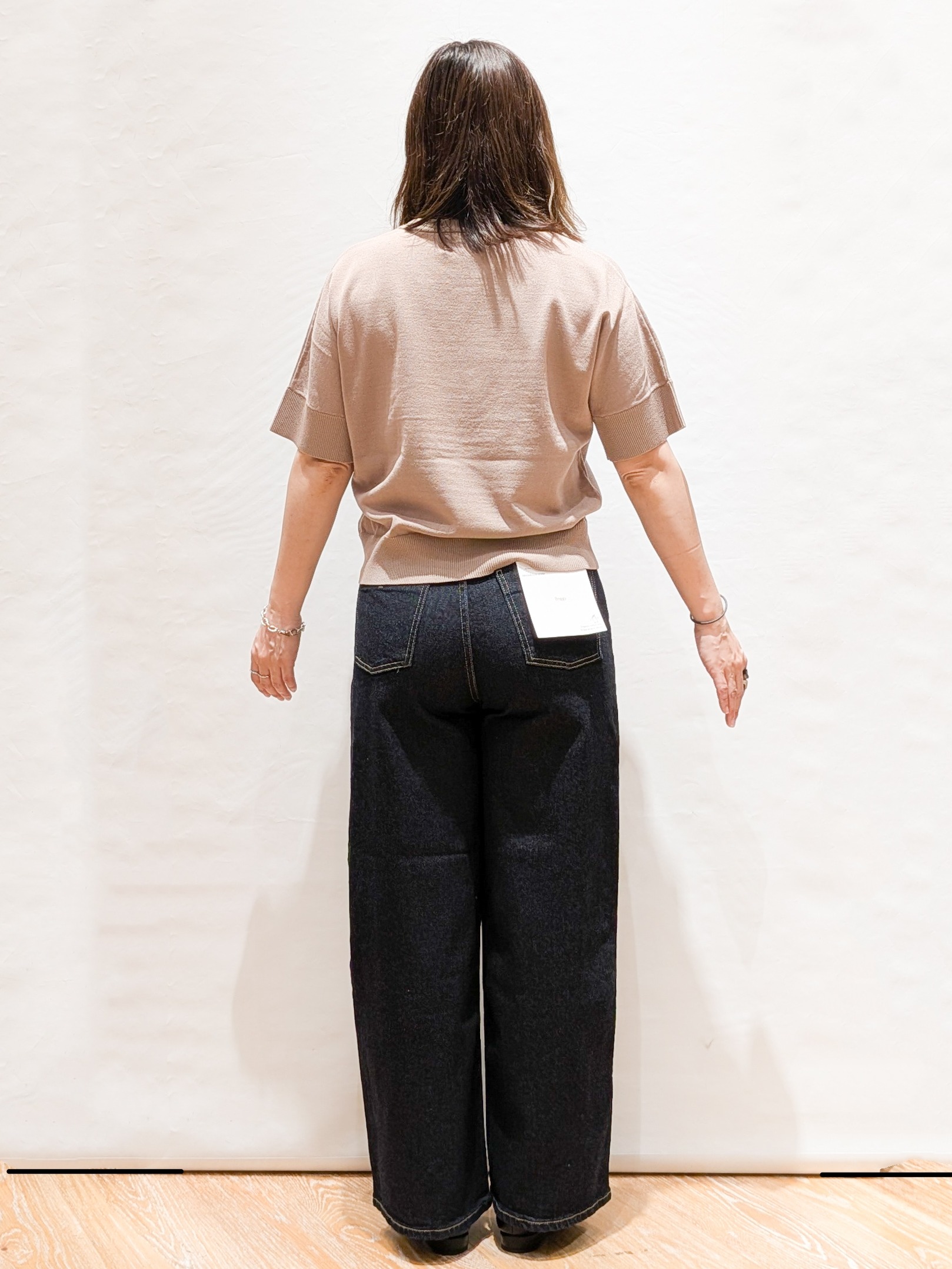 Shihoさんの「OPAQUE.CLIP｜2WAY衿ドッキングニット《洗濯機OK》」を使ったコーディネート