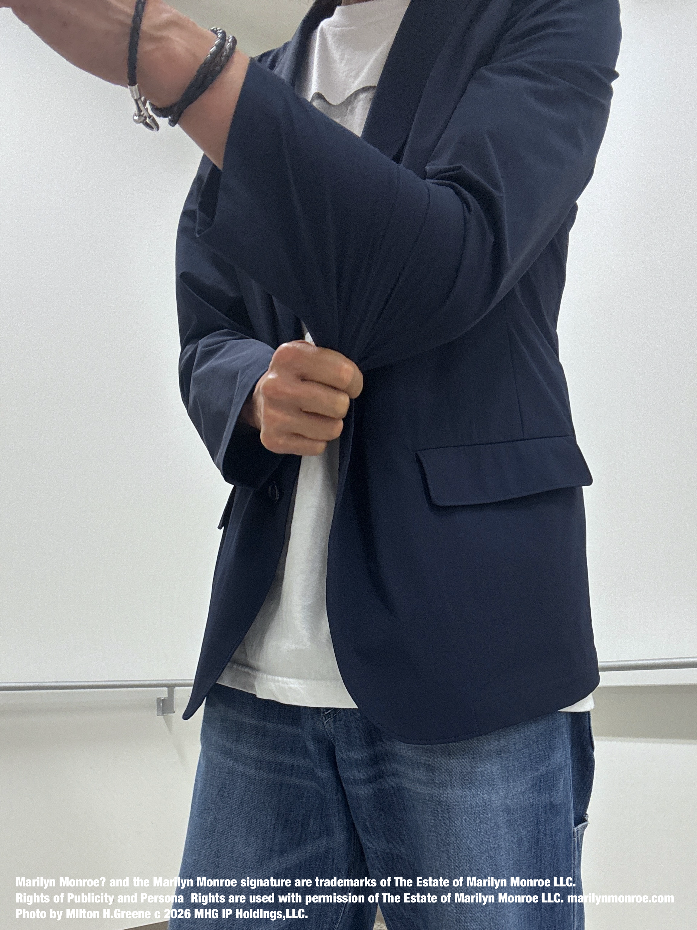 おーのさんの「TAKEO KIKUCHI｜3Dナイロンストレッチ ジャケット」を使ったコーディネート