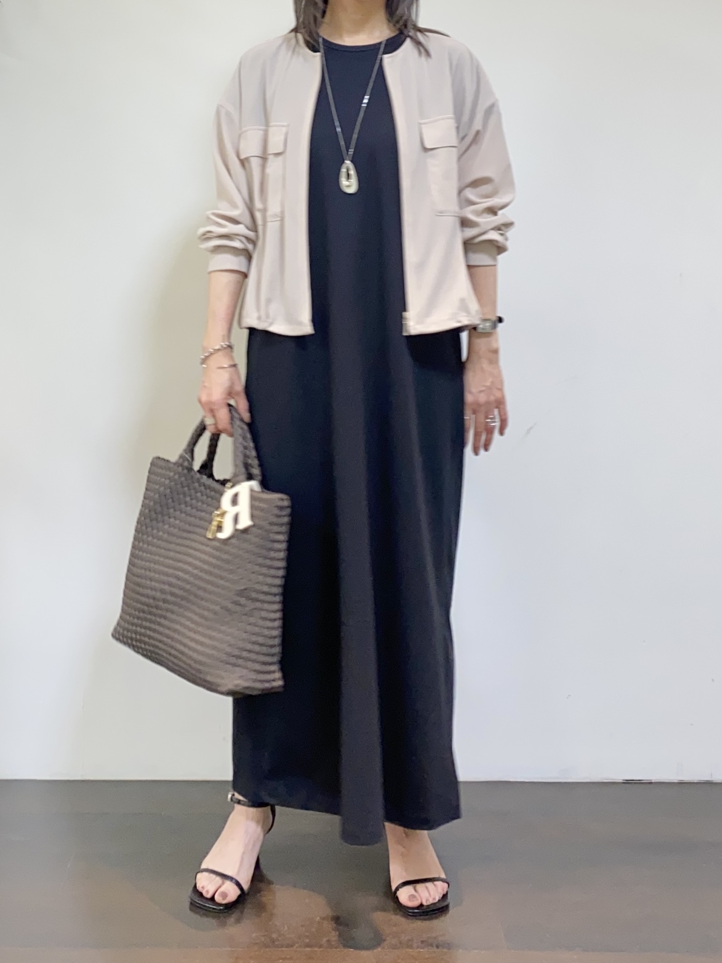 tomoさんの「UNTITLED｜◆【洗える】シアーブルゾン」を使ったコーディネート
