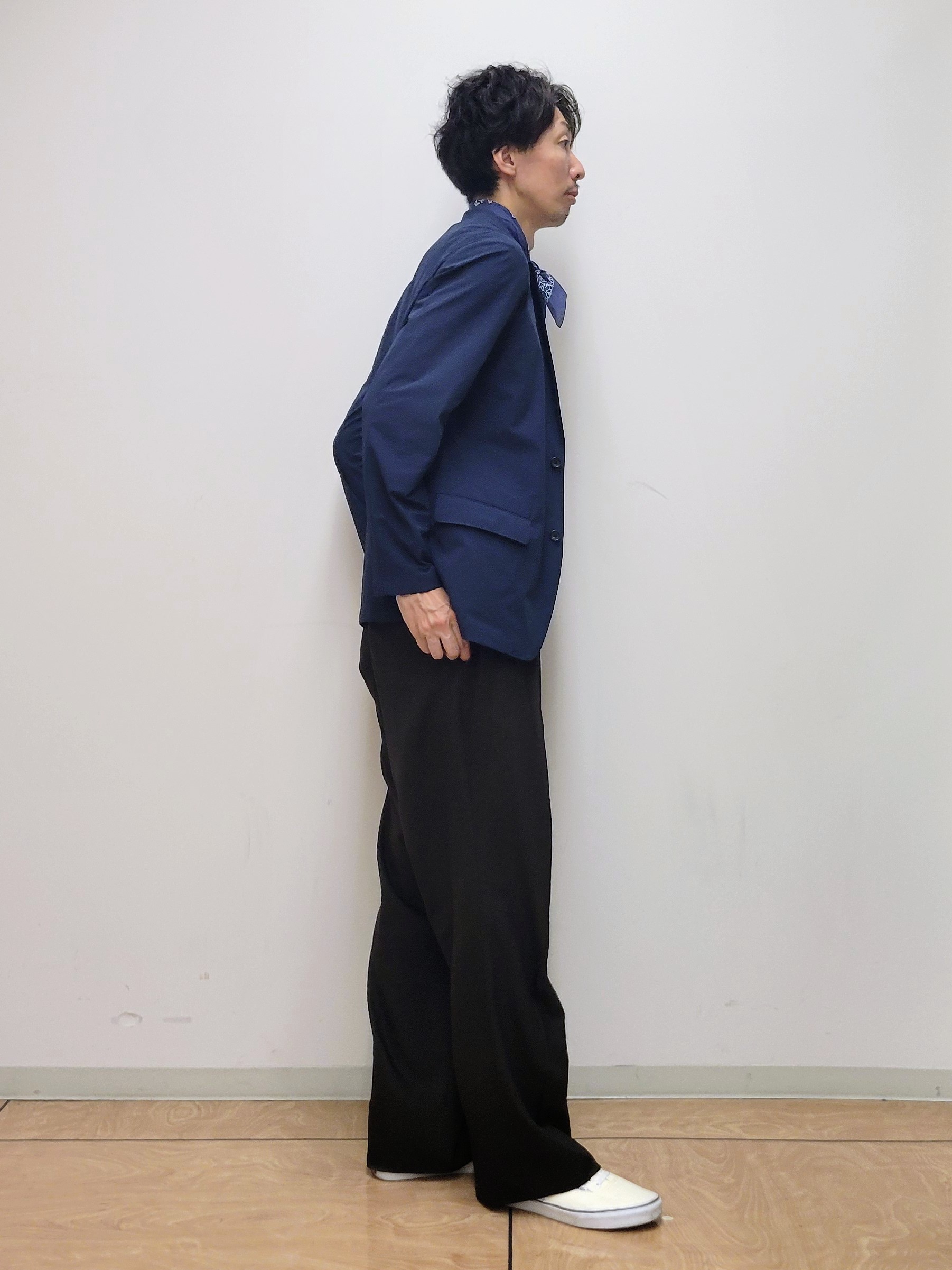piroyaさんの「TAKEO KIKUCHI｜3Dナイロンストレッチ ジャケット」を使ったコーディネート