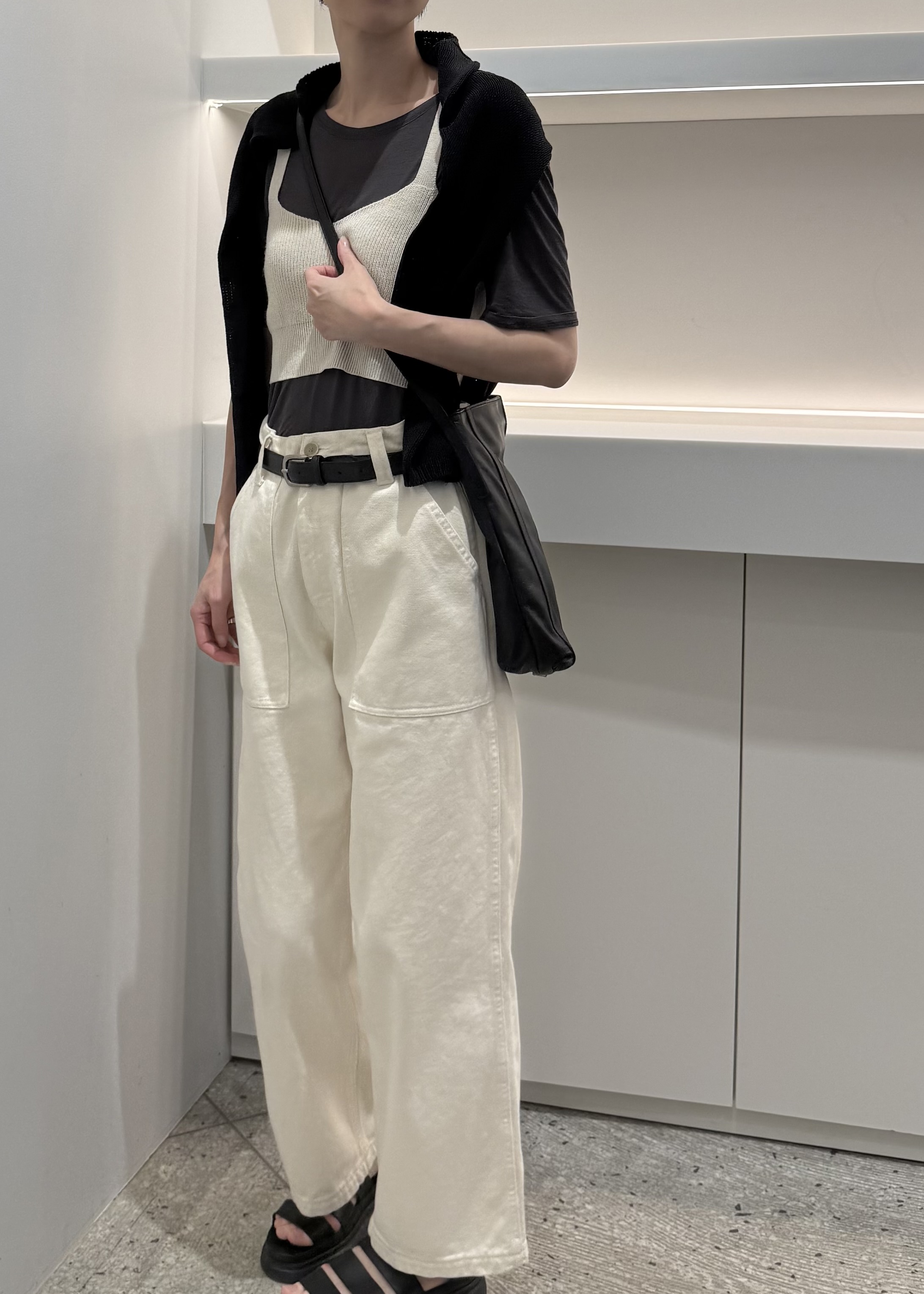 Kさんの「HIROKO HAYASHI｜FINE（フィーネ）2wayショルダーバッグ」を使ったコーディネート