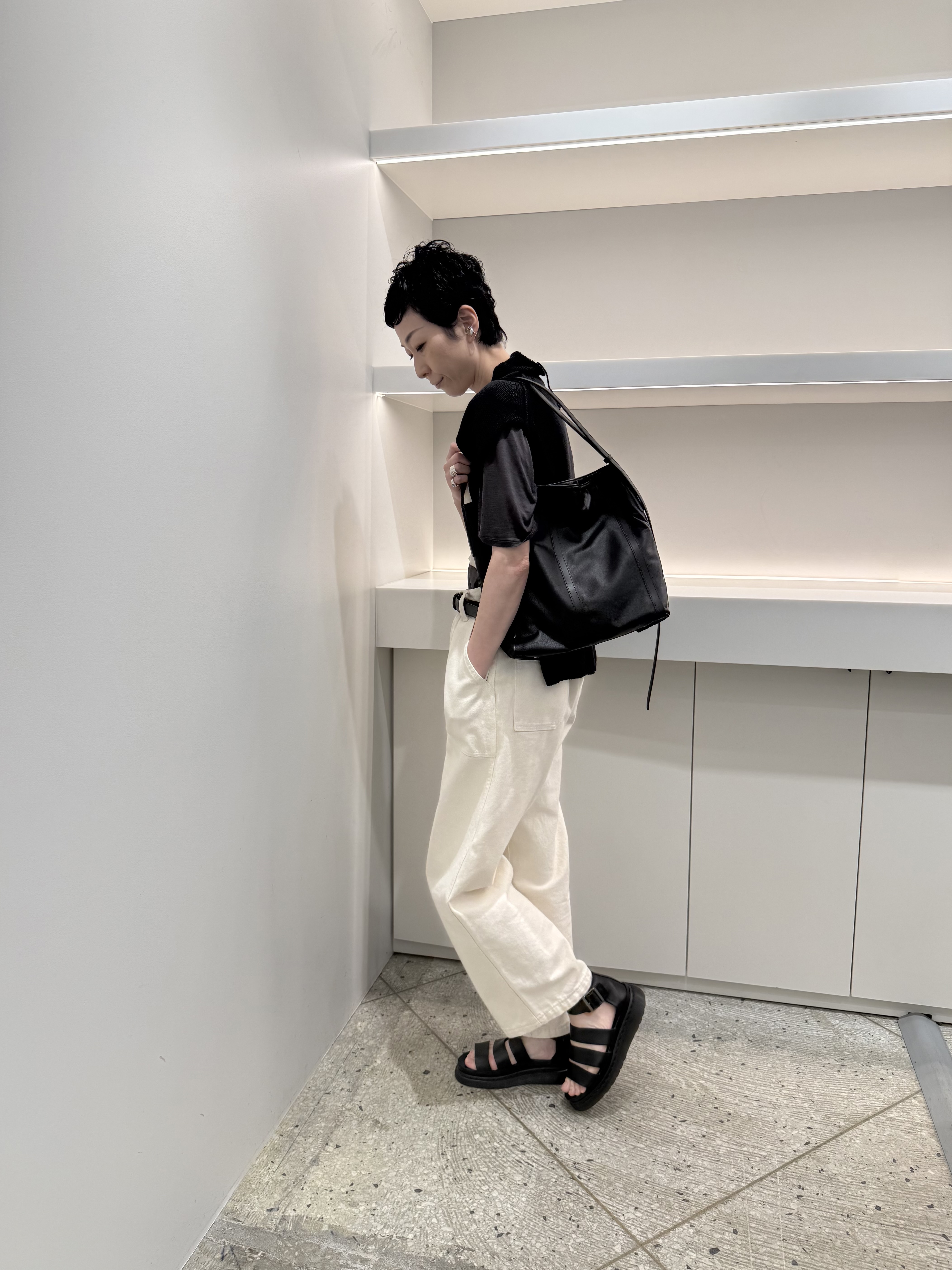 Kさんの「HIROKO HAYASHI｜FINE（フィーネ）2wayショルダーバッグ」を使ったコーディネート