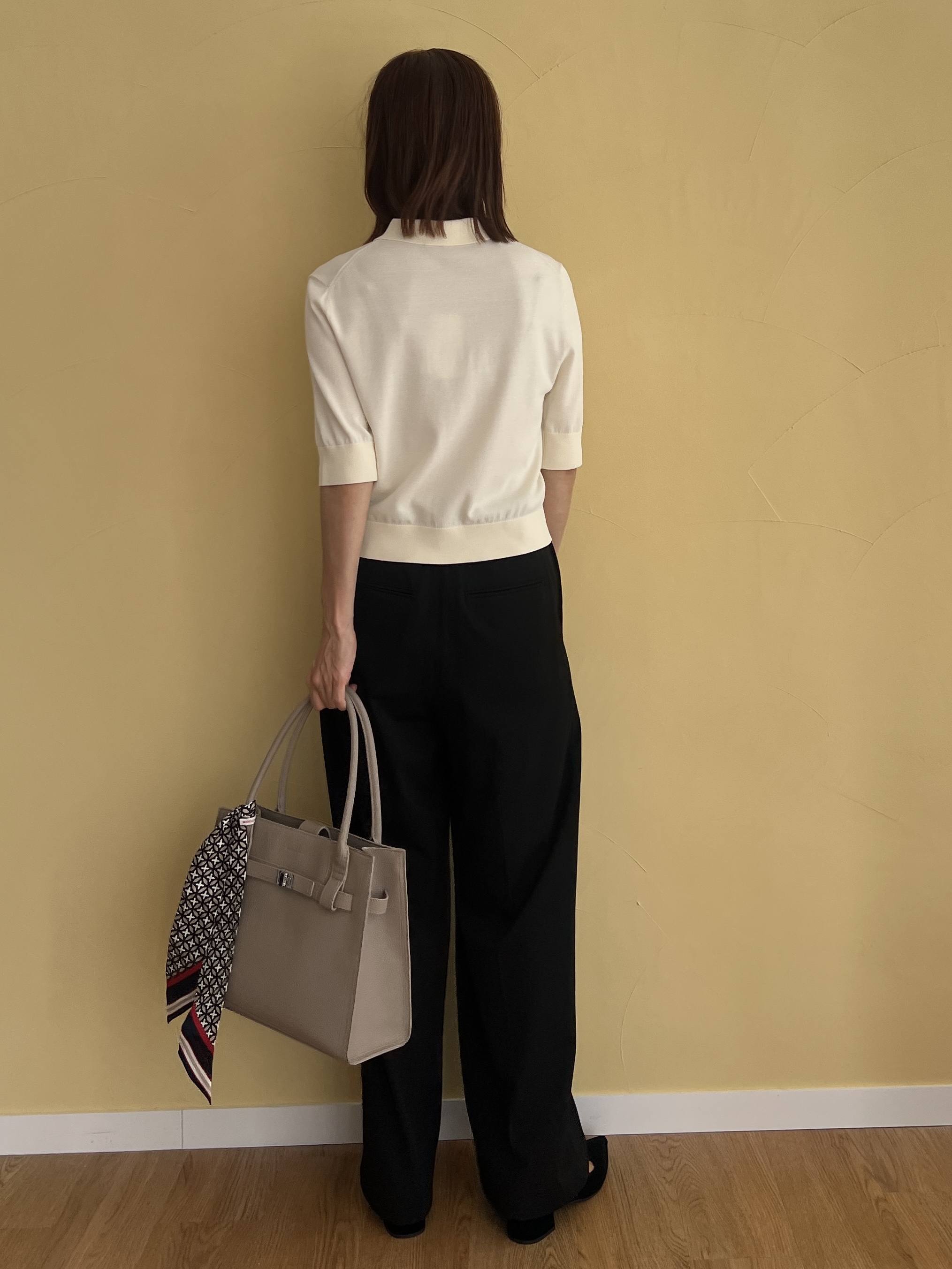 misaさんの「DRESSTERIOR｜【UVカット】クールタッチ シャツカーディガン」を使ったコーディネート