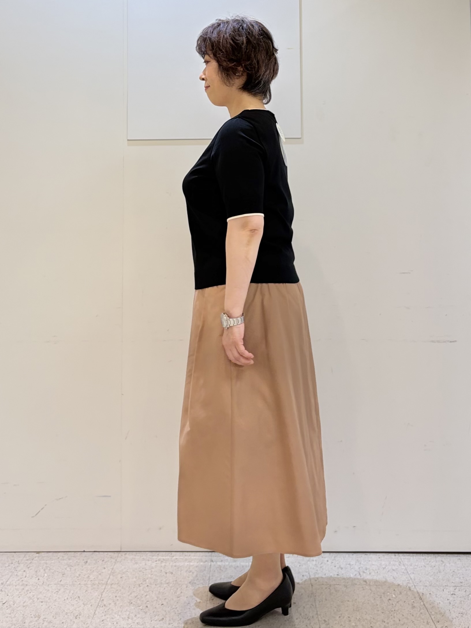 ヤスコさんの「Reflect｜【SS-4Lサイズ／UVカット／接触冷感】匠ジャケット／ベーシックテーラード」を使ったコーディネート