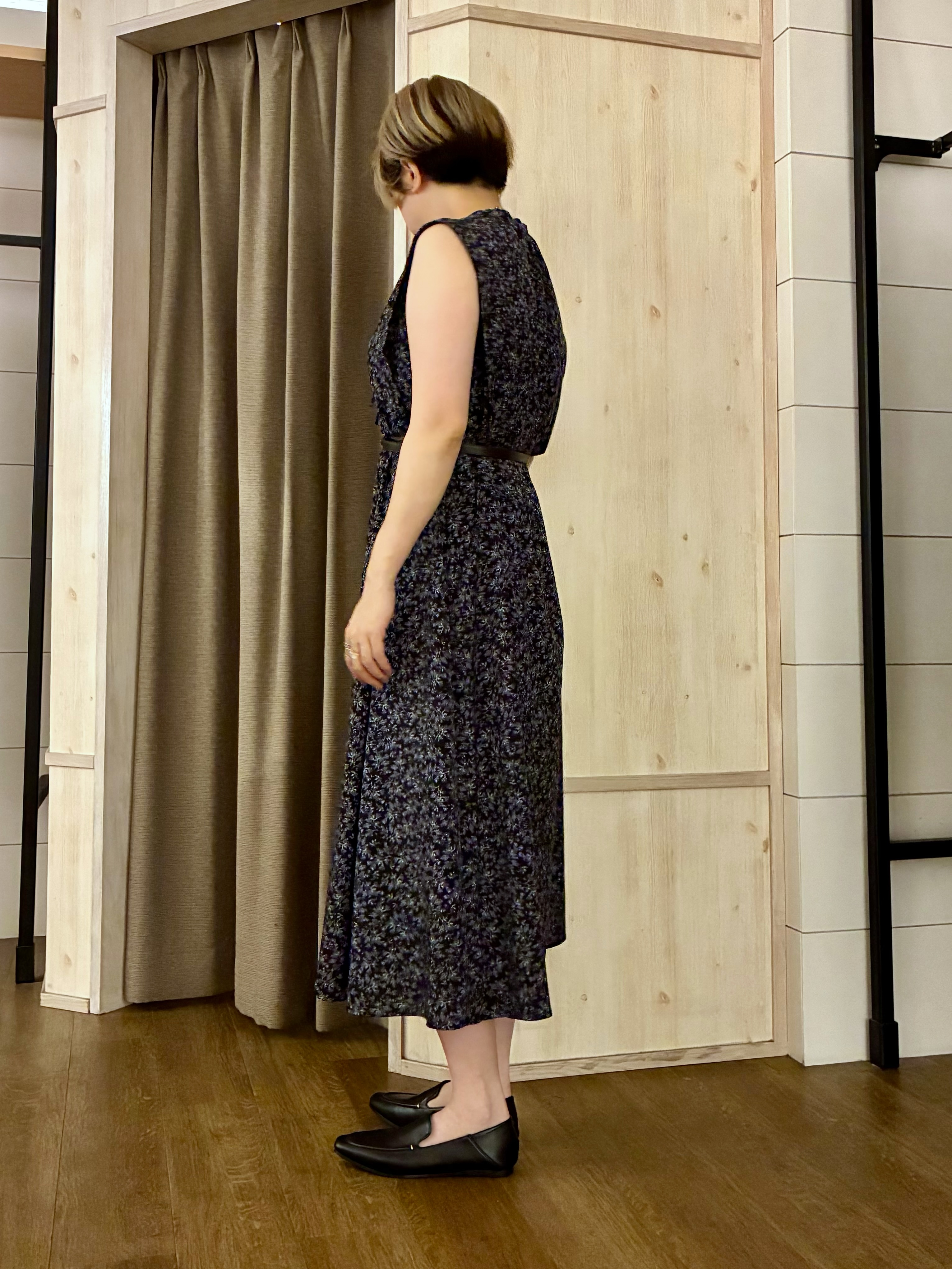 aiさんの「THE SHOP TK｜大人のリゾートムード 小花柄ワンピース」を使ったコーディネート