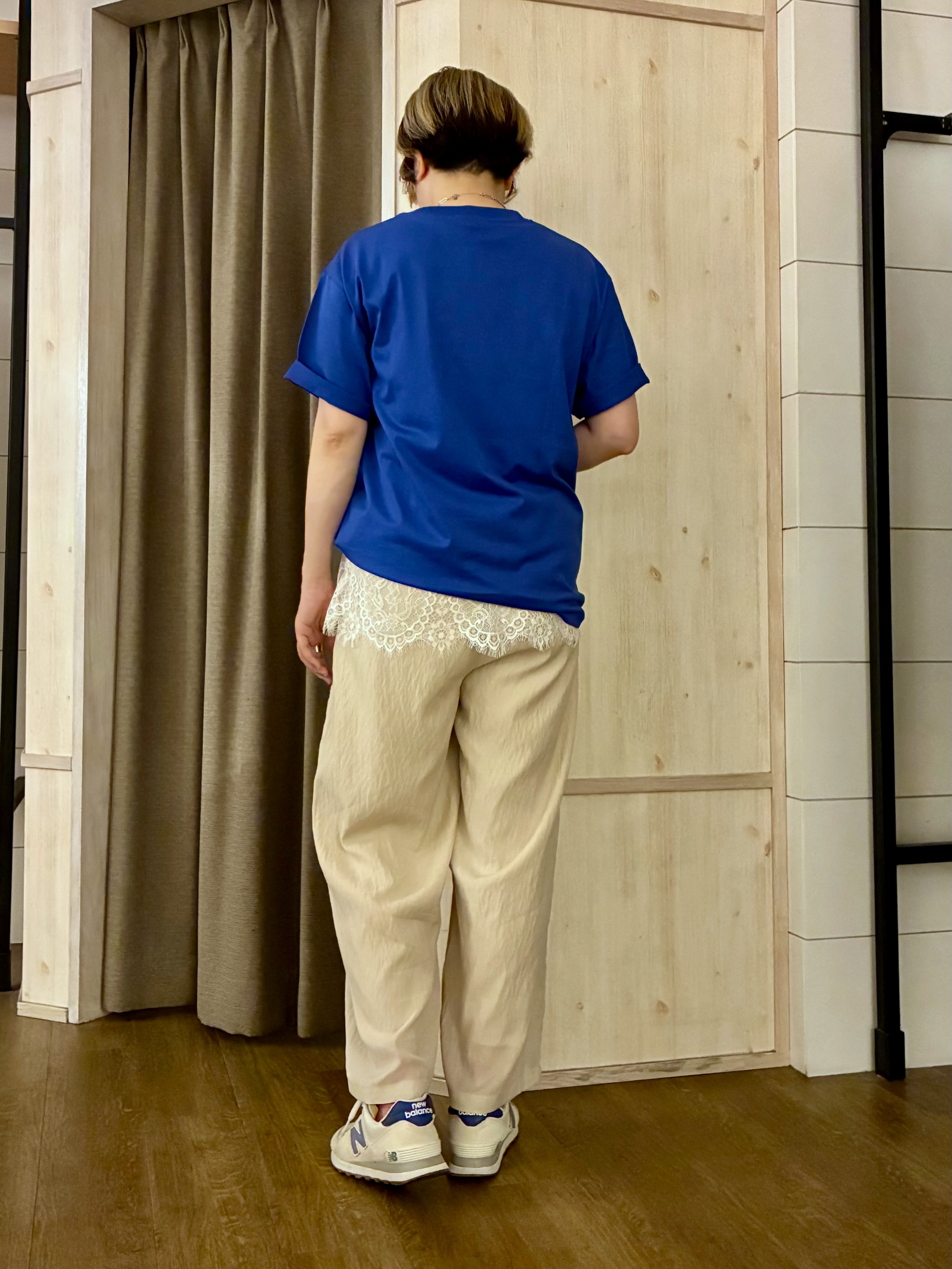 aiさんの「THE SHOP TK｜【Disney】【MLB】スペシャルデザイン半袖Tシャツ」を使ったコーディネート