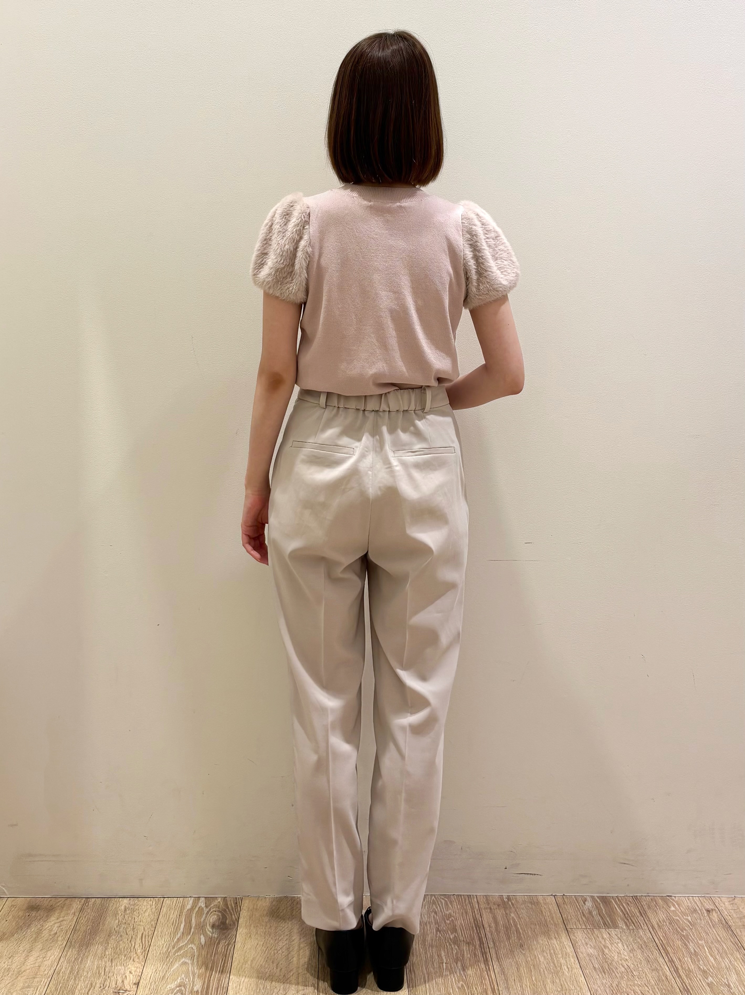 honamiさんの「index｜フェザースリーブニット【洗濯機OK】」を使ったコーディネート