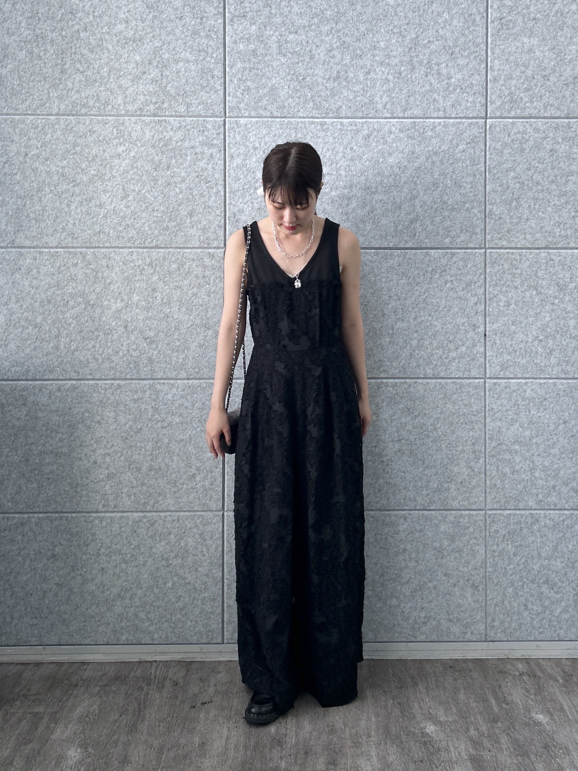 Renoさんの「INDIVI｜メタルペンダントネックレス」を使ったコーディネート