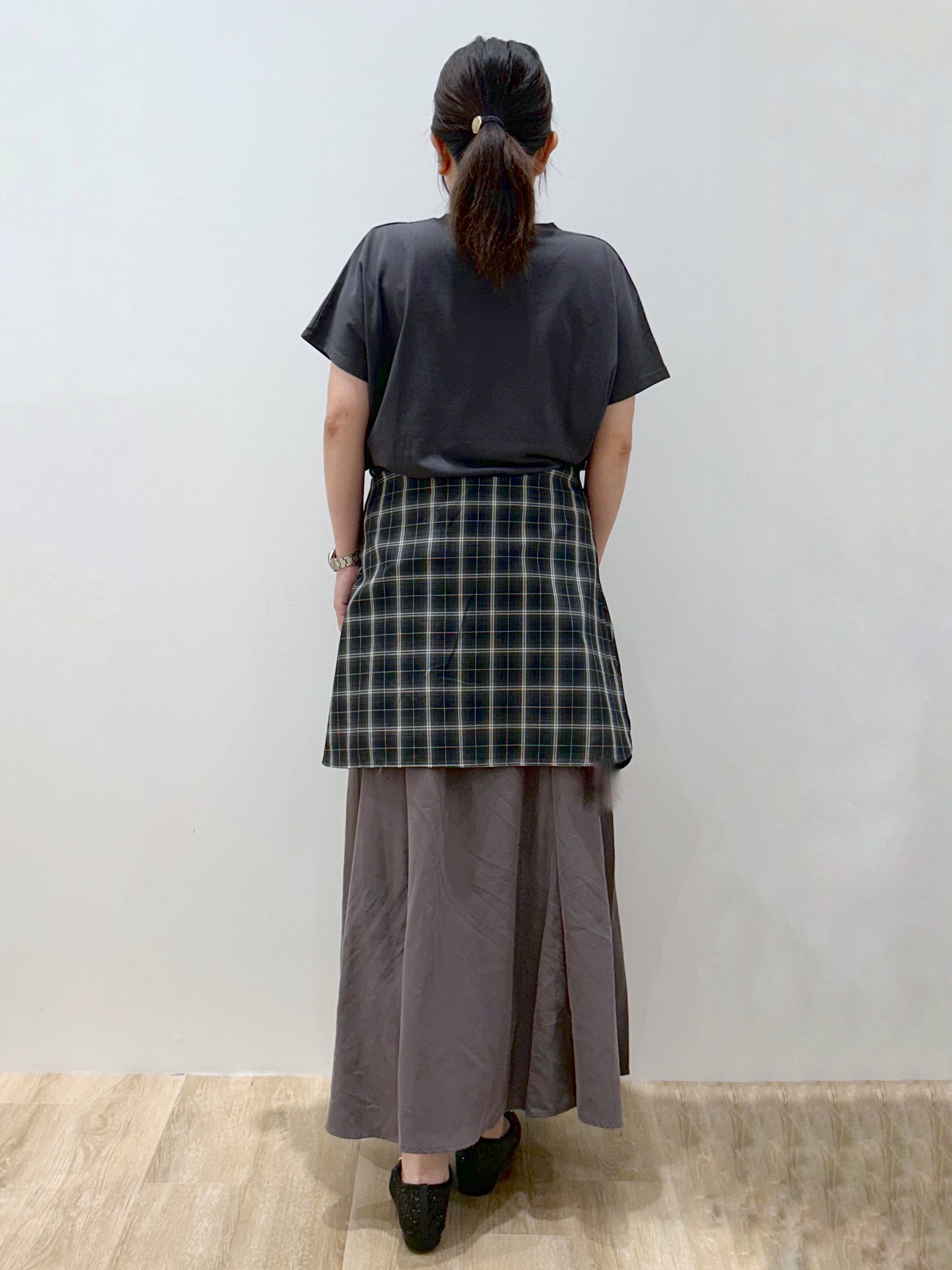 hiroさんの「OPAQUE.CLIP｜フォトプリントTシャツ【洗濯機OK】」を使ったコーディネート