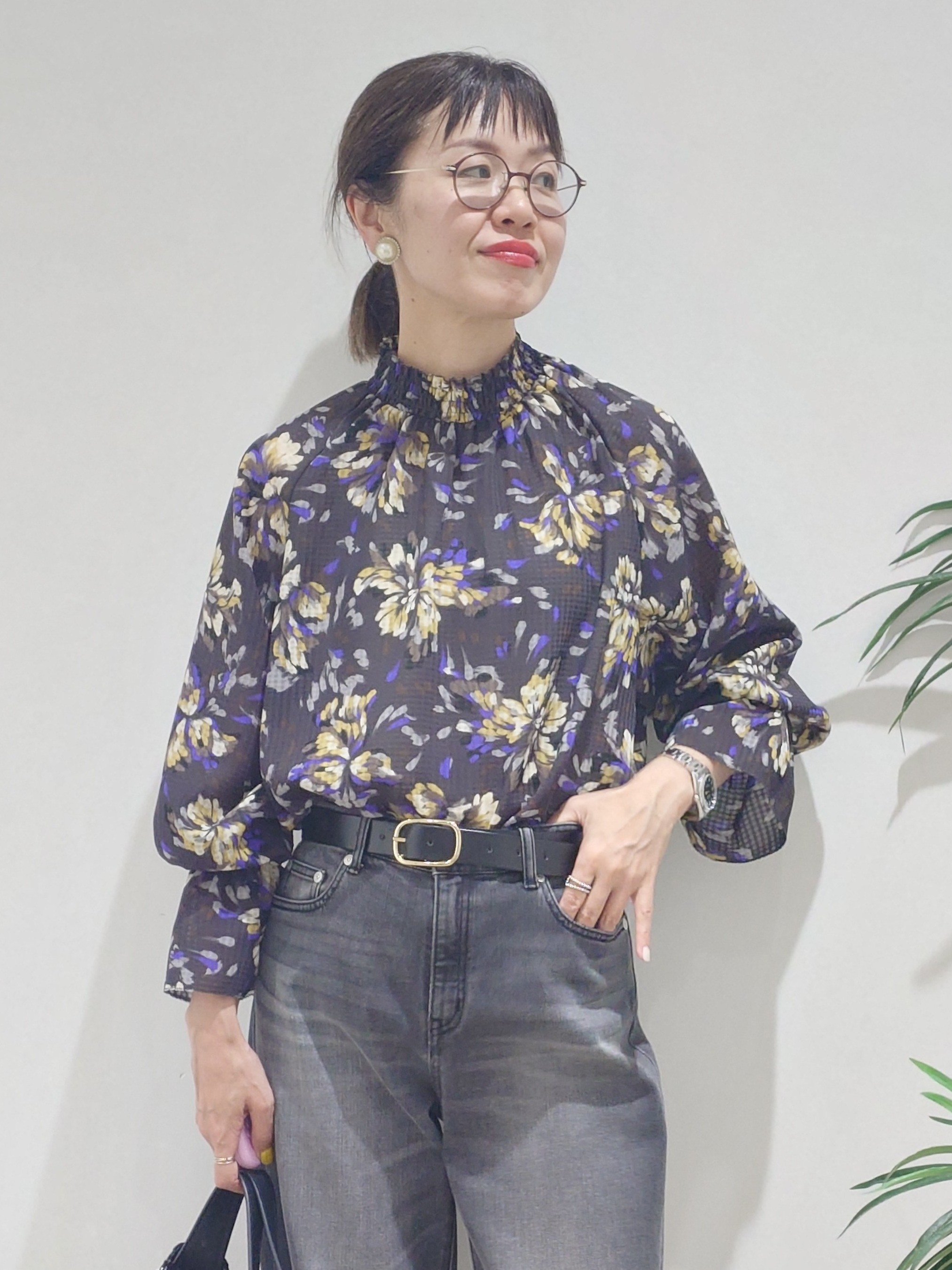 MUTSUKOさんの「UNTITLED｜【撥水/軽量/薄中綿入り】スタンドカラーコート」を使ったコーディネート