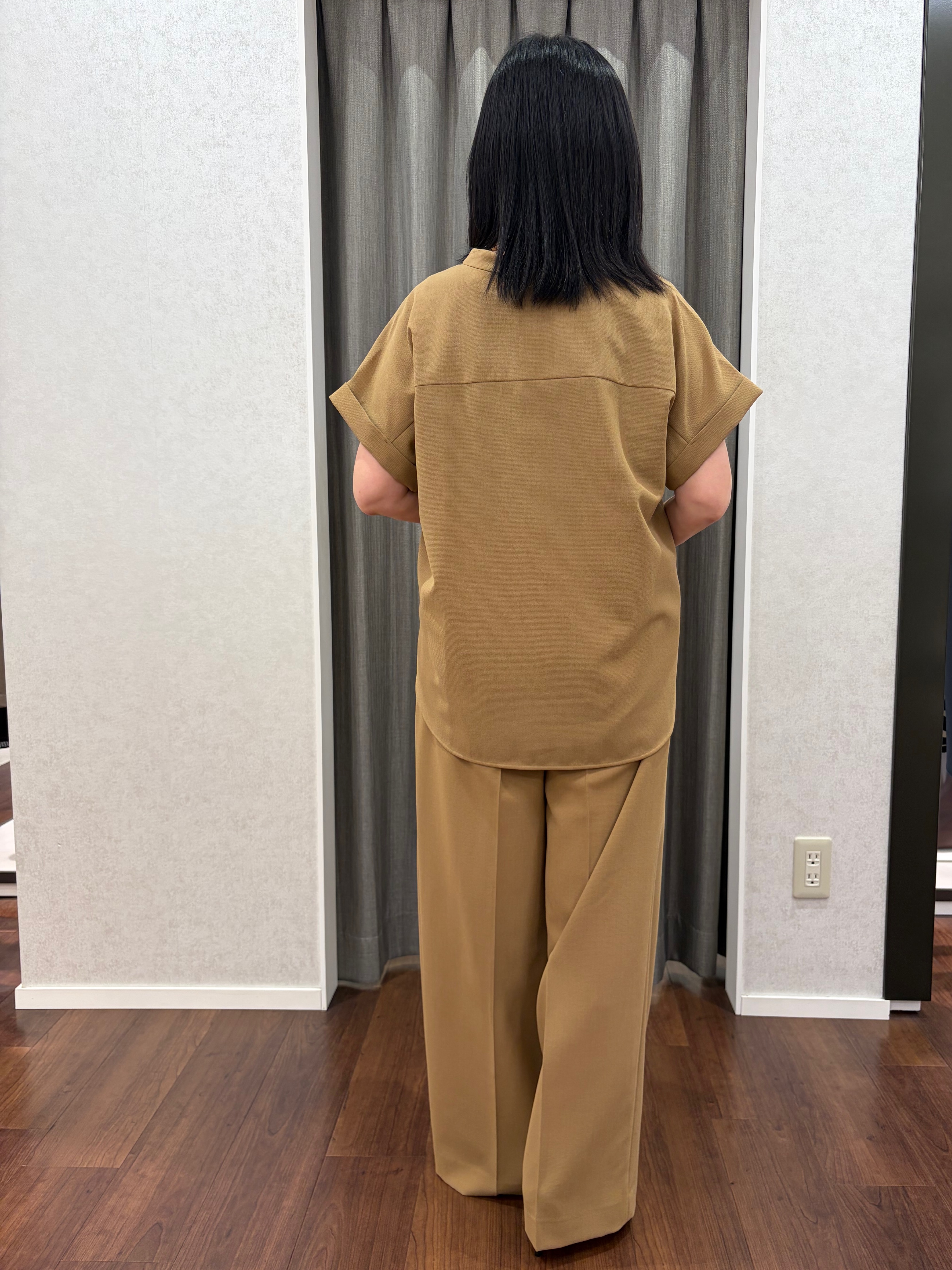 あーるさんの「UNTITLED｜【セットアップ可/UVカット】エアリークールブラウス」を使ったコーディネート