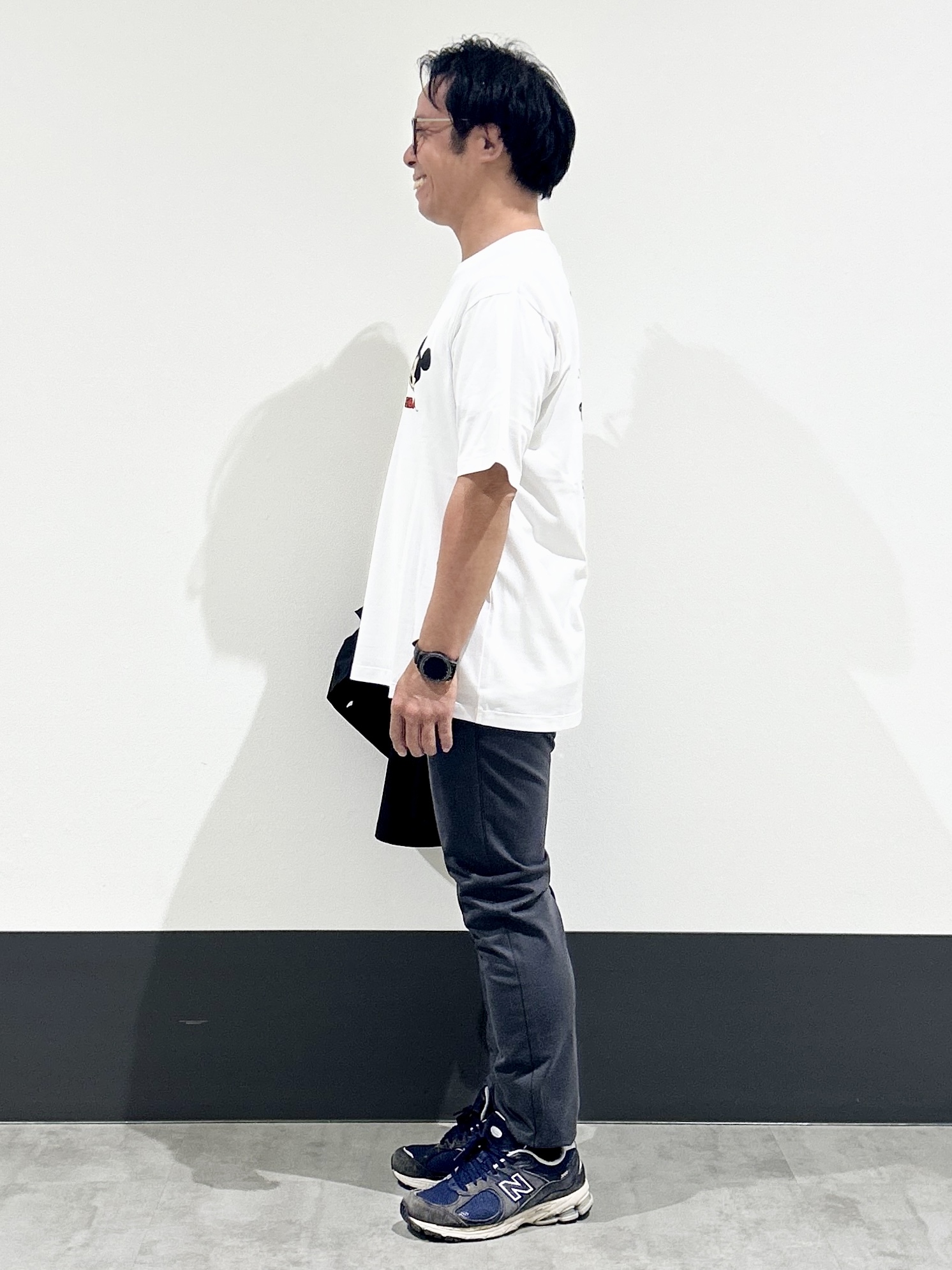 KENJI Iさんの「THE SHOP TK｜【吸水速乾／接触冷感／防シワ／マシンウォッシャブル】ハイドロクール 半袖シャツ」を使ったコーディネート
