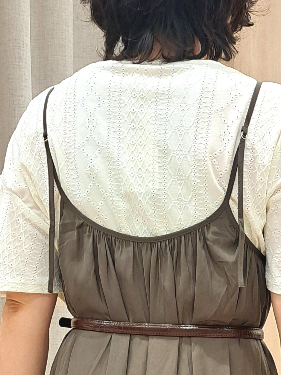 ふるさんの「grove｜アイレットレースカットソー」を使ったコーディネート
