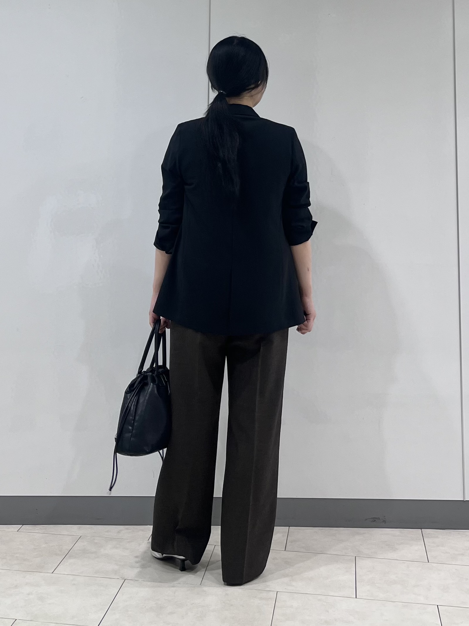 hasuさんの「INDIVI｜【接触冷感/UVケア/着る日傘】ダブルジャケット」を使ったコーディネート
