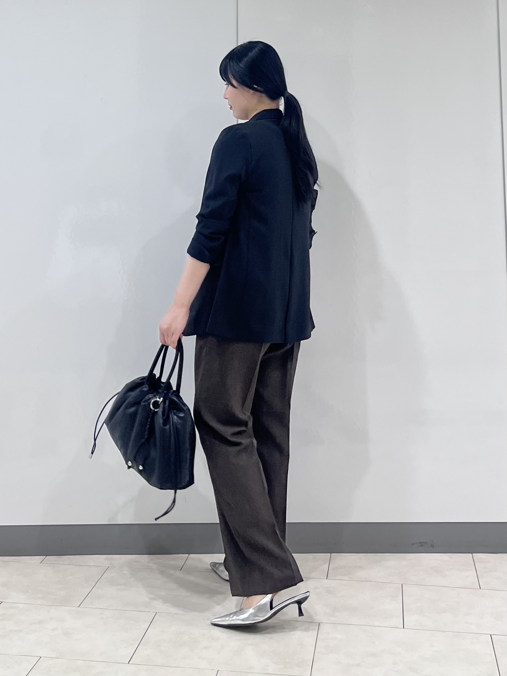 hasuさんの「INDIVI｜【接触冷感/UVケア/着る日傘】ダブルジャケット」を使ったコーディネート