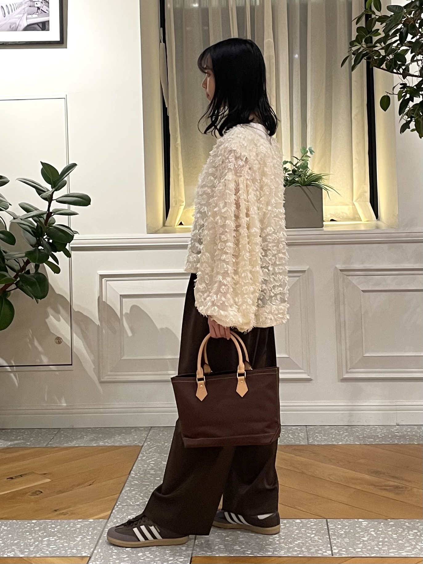 Lilyさんの「DRESSTERIOR｜【着映え】ジャガードボリュームブラウス」を使ったコーディネート