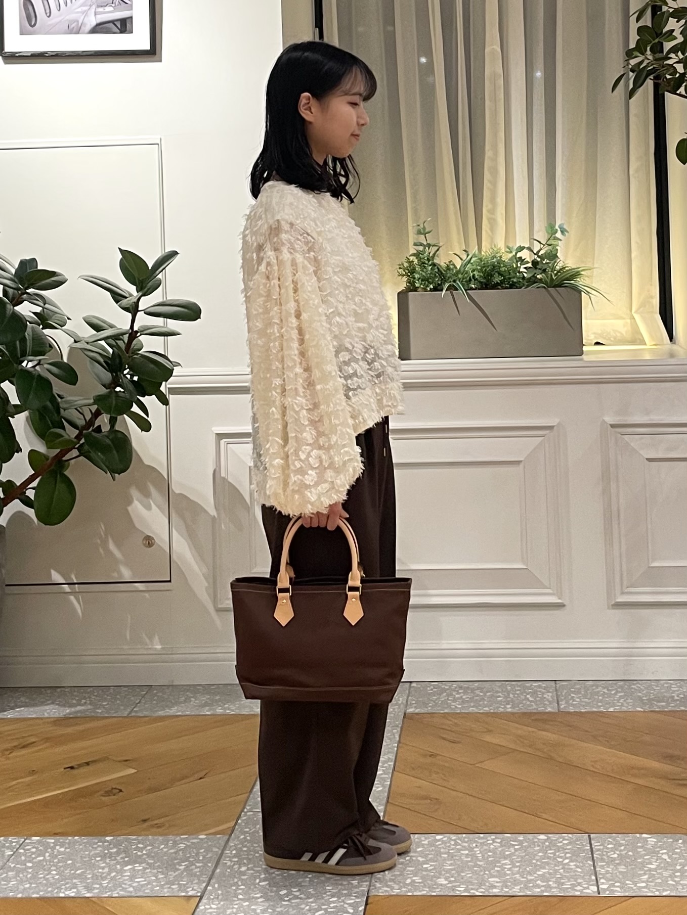 Lilyさんの「DRESSTERIOR｜【着映え】ジャガードボリュームブラウス」を使ったコーディネート