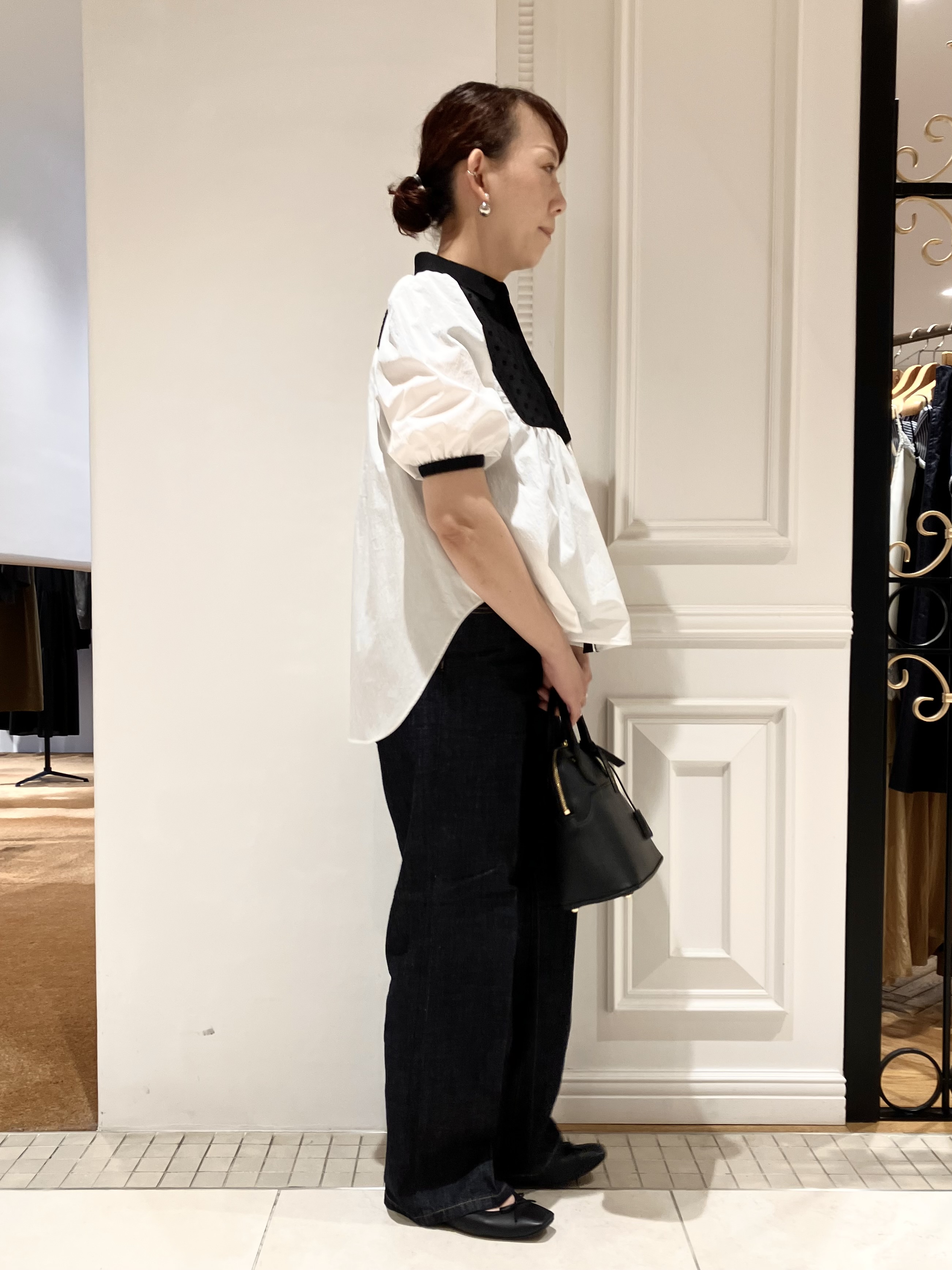TAJIさんの「DRESSTERIOR｜【着映え】ブザム チュニックブラウス」を使ったコーディネート