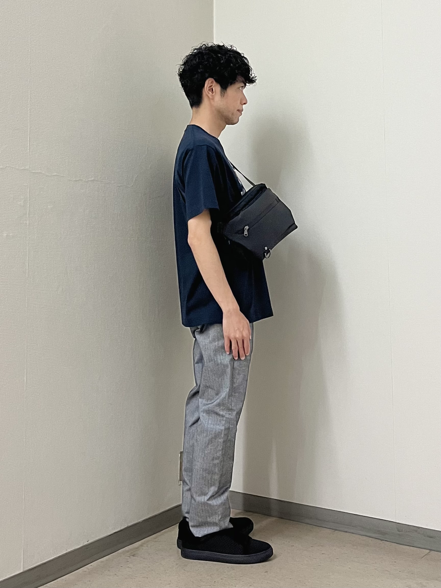 URAさんの「TAKEO KIKUCHI｜ポートレートアートＴシャツ」を使ったコーディネート
