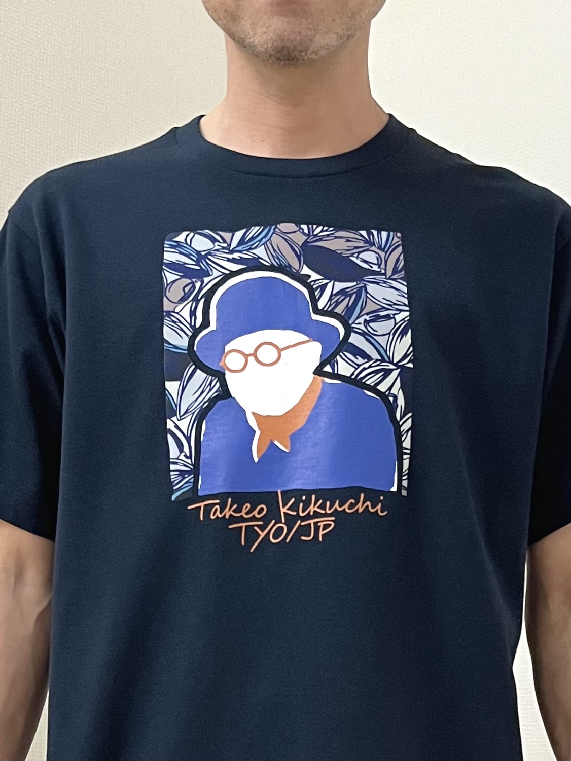 URAさんの「TAKEO KIKUCHI｜ポートレートアートＴシャツ」を使ったコーディネート