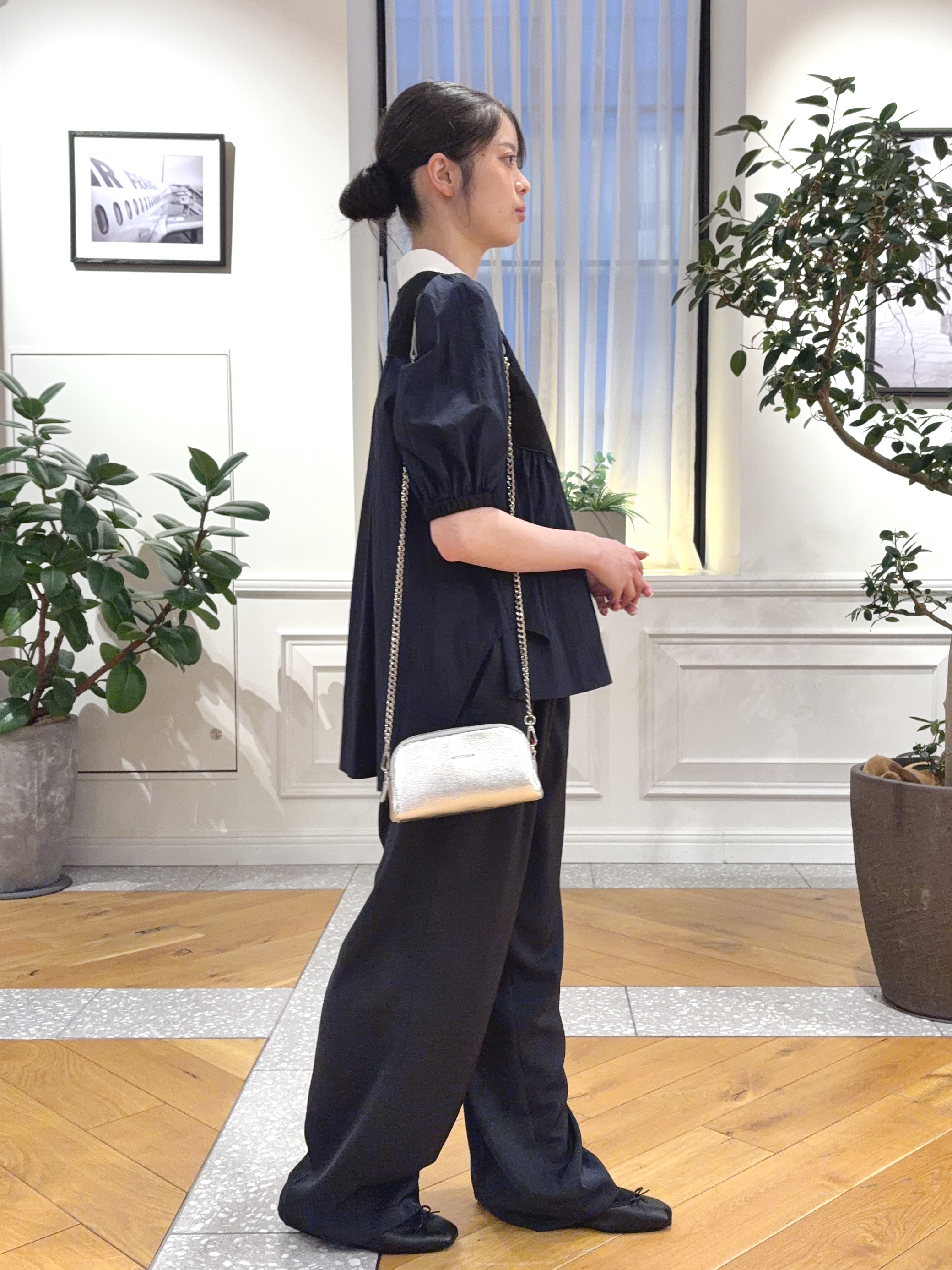 pupiさんの「DRESSTERIOR｜【着映え】ブザム チュニックブラウス」を使ったコーディネート