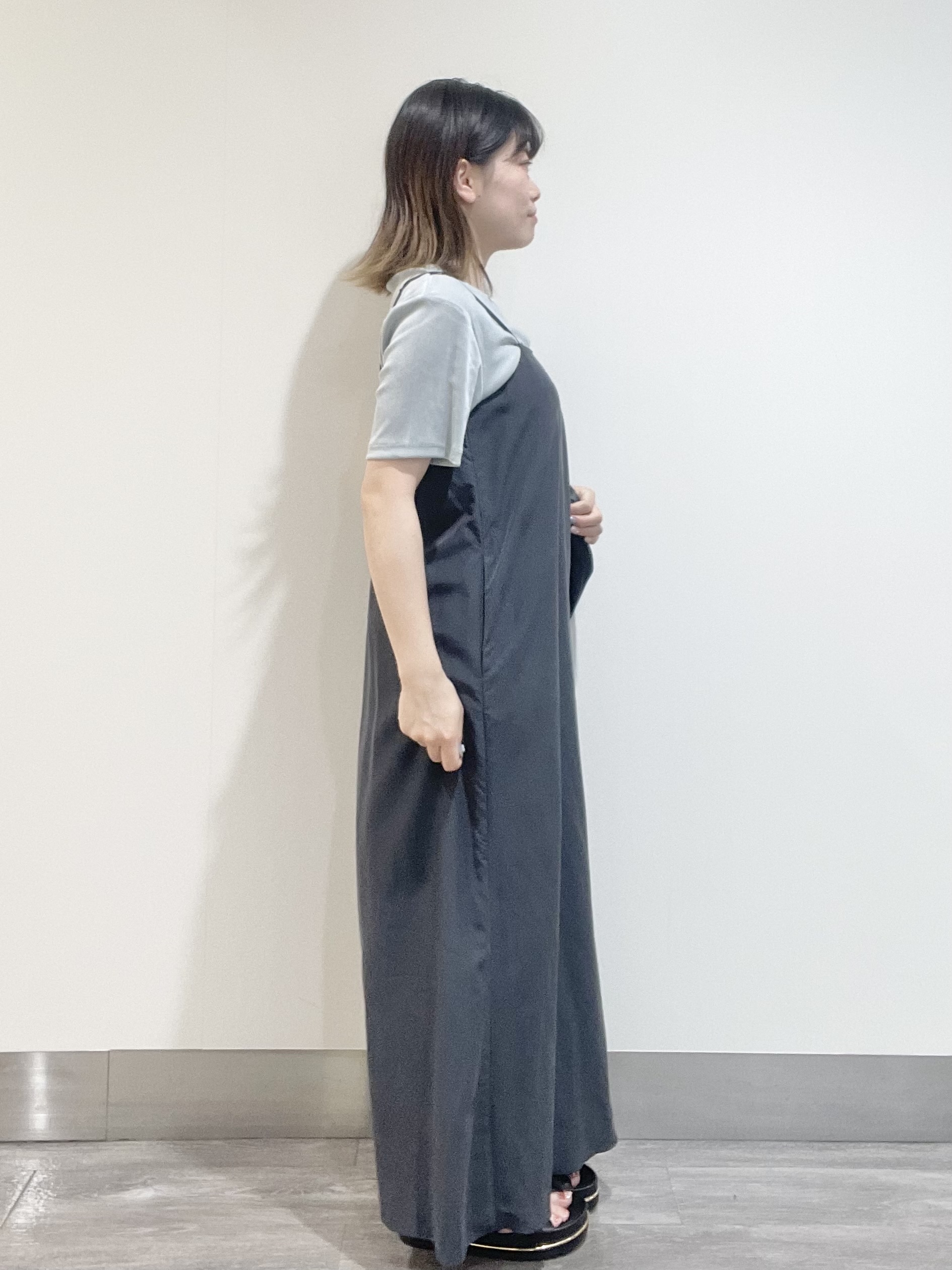こじさんの「OPAQUE.CLIP｜フロッキーチュールカットソー【洗濯機OK】」を使ったコーディネート