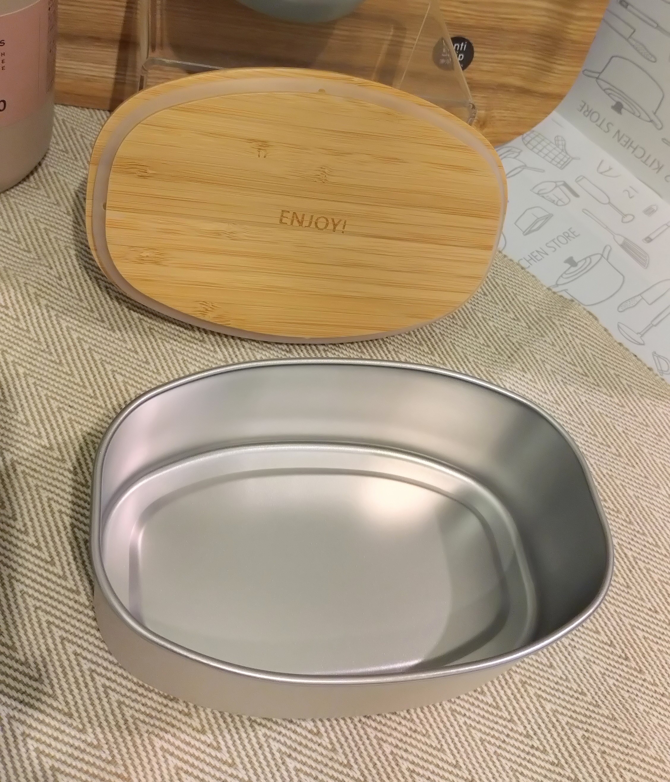 PANタナカさんの「212 KITCHEN STORE｜ステンレス ランチボックス レクタングル GY ＜ののじ＞」を使ったコーディネート