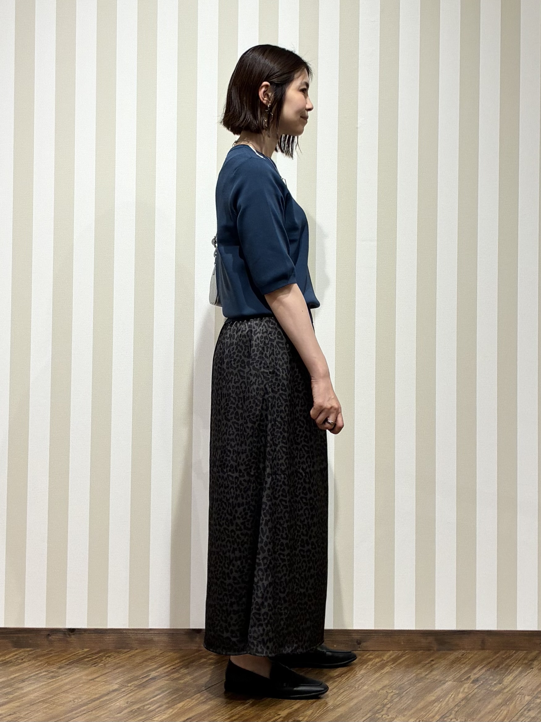 SAOさんの「SHOO･LA･RUE｜【通気性〇/セットアップ可/S-LL/洗濯機可】紫外線対策にも メッシュテーラードジャケット」を使ったコーディネート