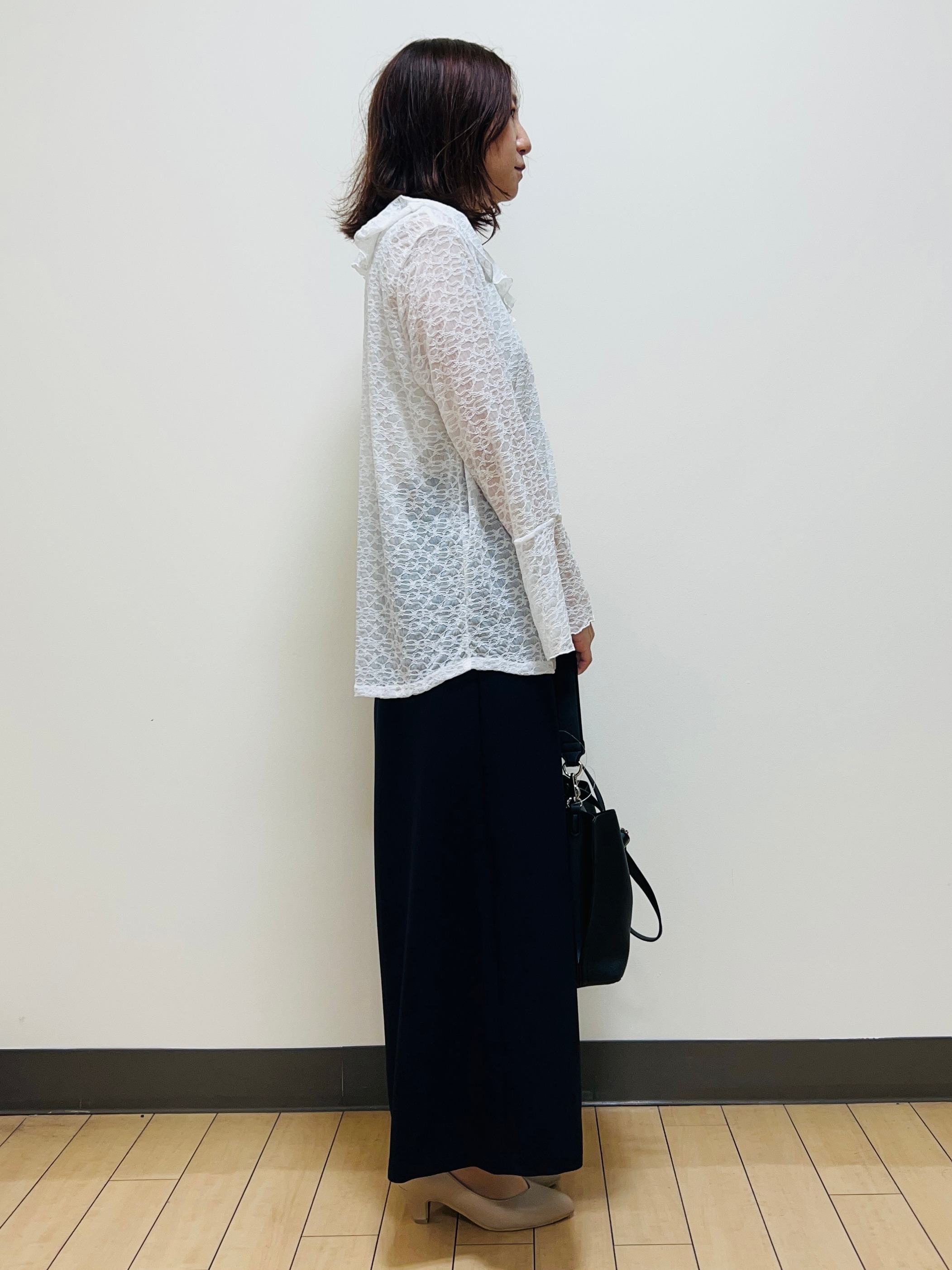 miiiさんの「Reflect｜【洗える】フリルレースブラウス」を使ったコーディネート