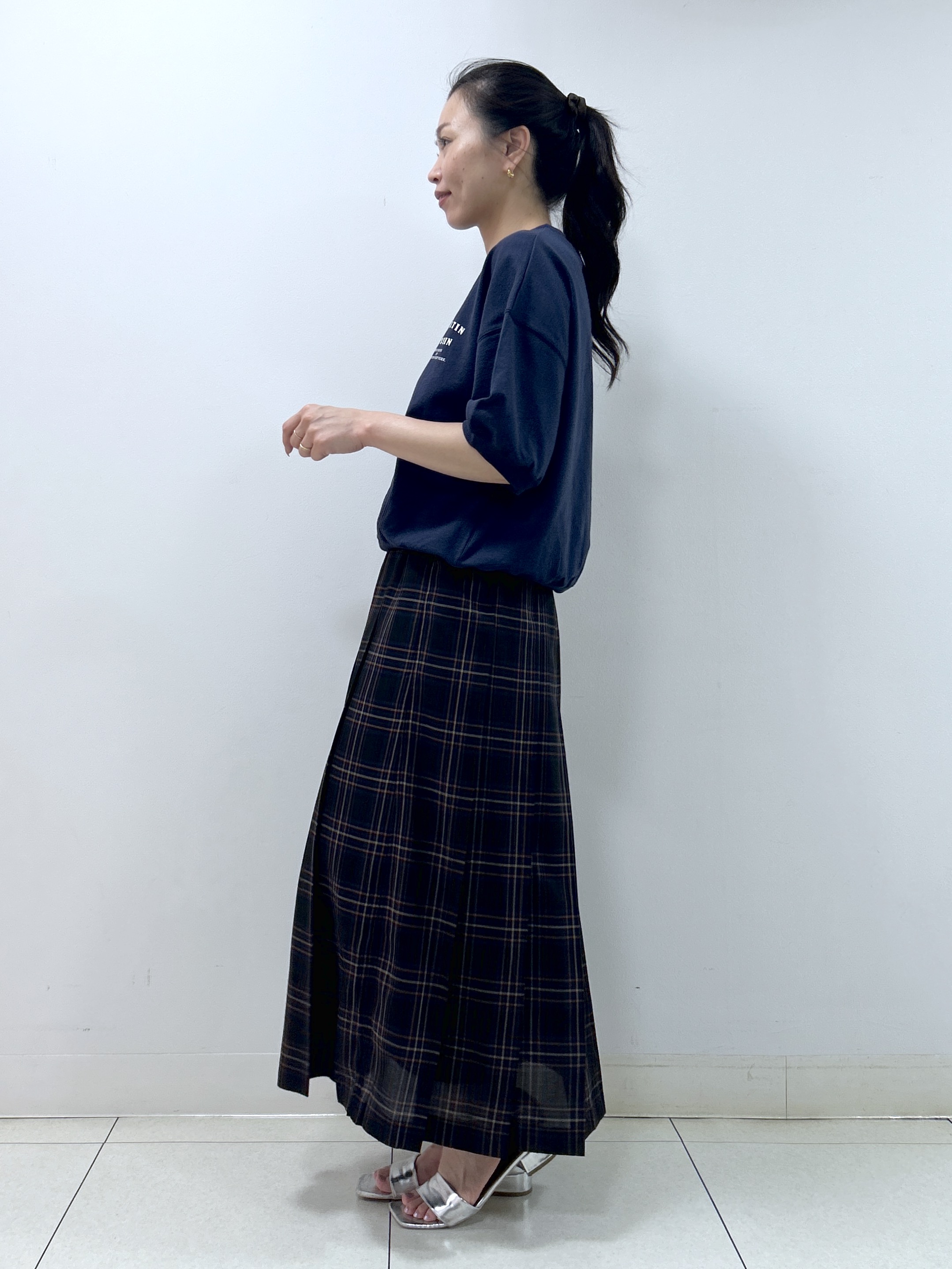 Kaiさんの「Dessin｜ハーフスリーブロゴプルオーバー」を使ったコーディネート