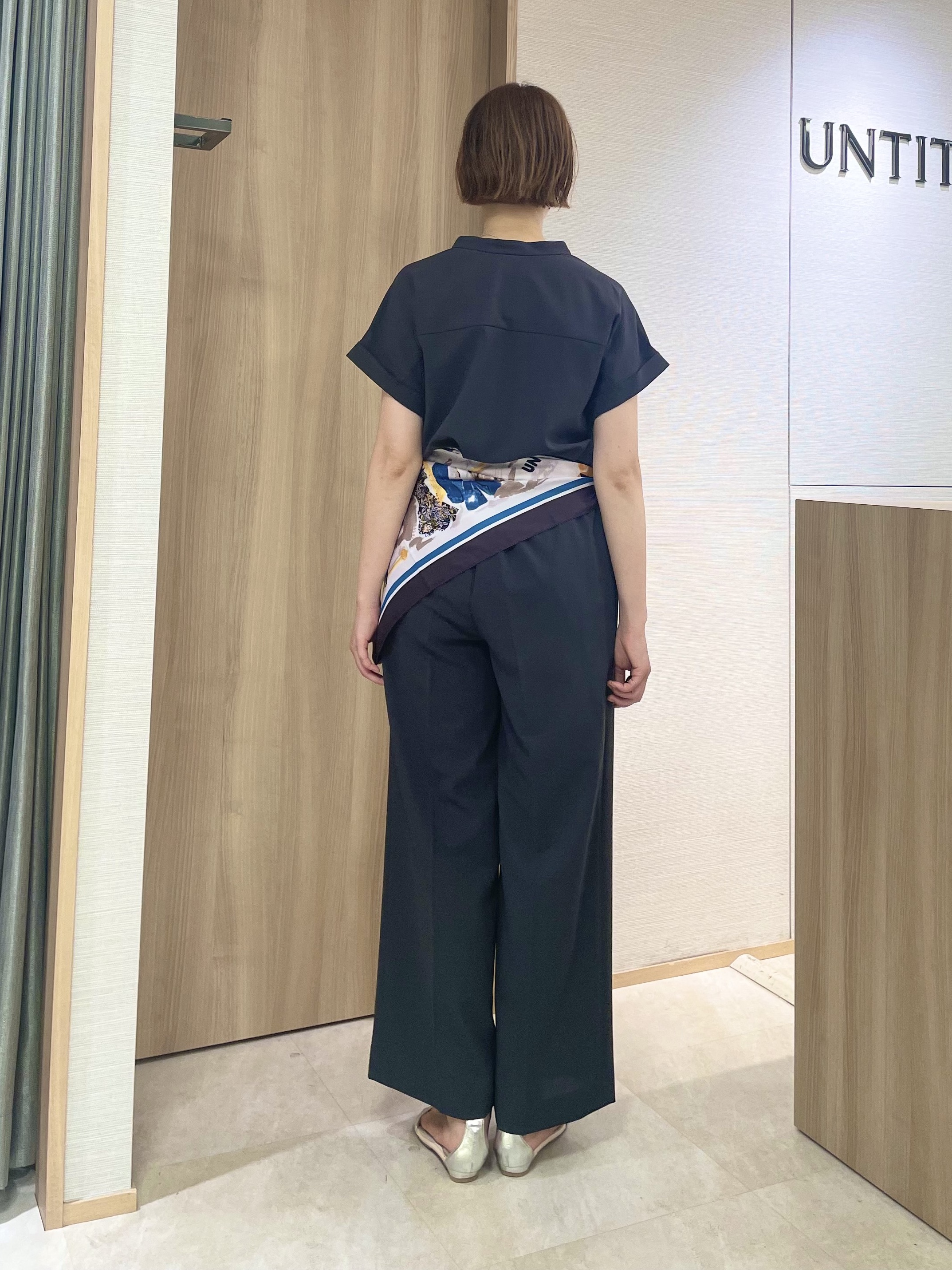 aliceさんの「UNTITLED｜【セットアップ可/UVカット】エアリークールブラウス」を使ったコーディネート