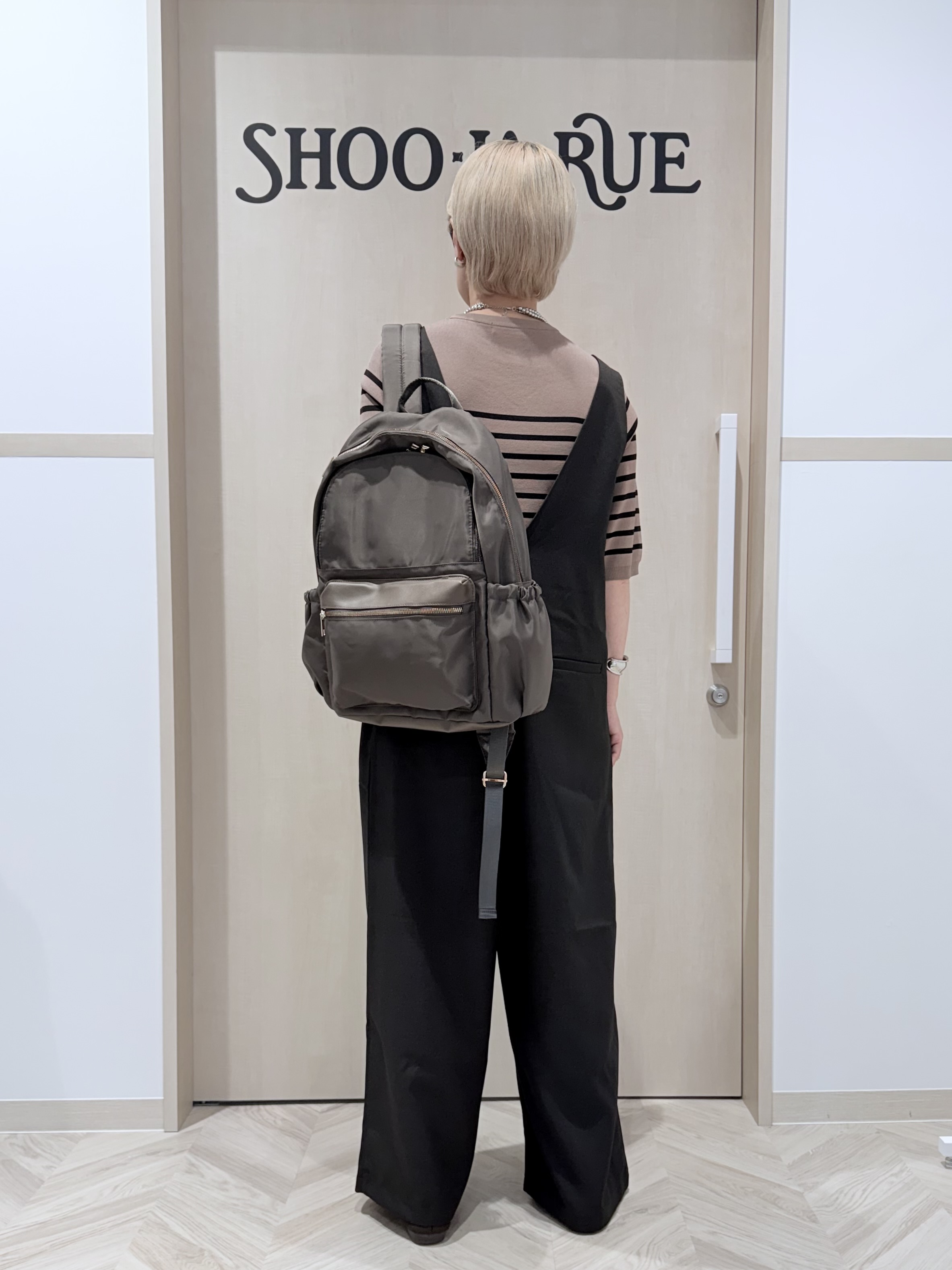 chieさんの「SHOO･LA･RUE｜【ガンガン洗える/ひんやり/UV/毛玉になりにくい】二の腕見せない 5分袖ニット」を使ったコーディネート